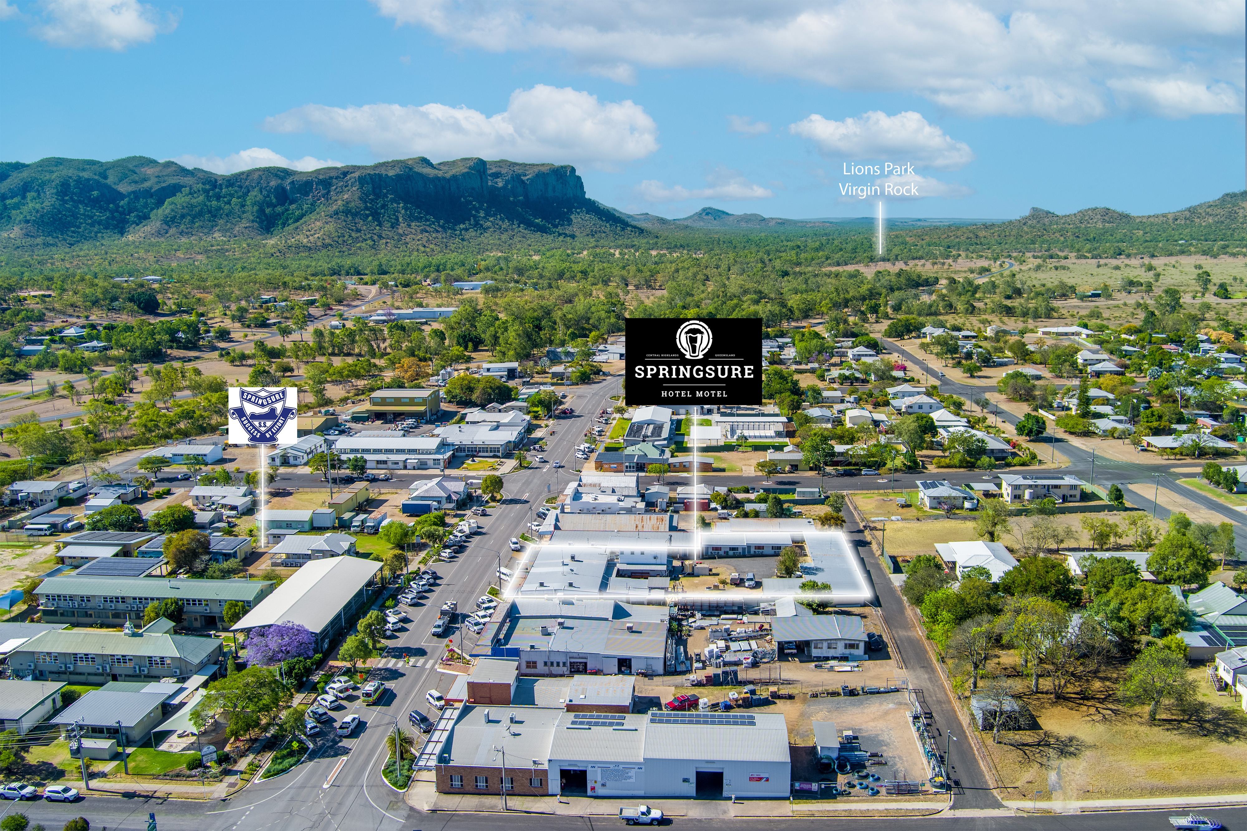 Freehold Commercial and Prime Hotel Opportunity in Springsure