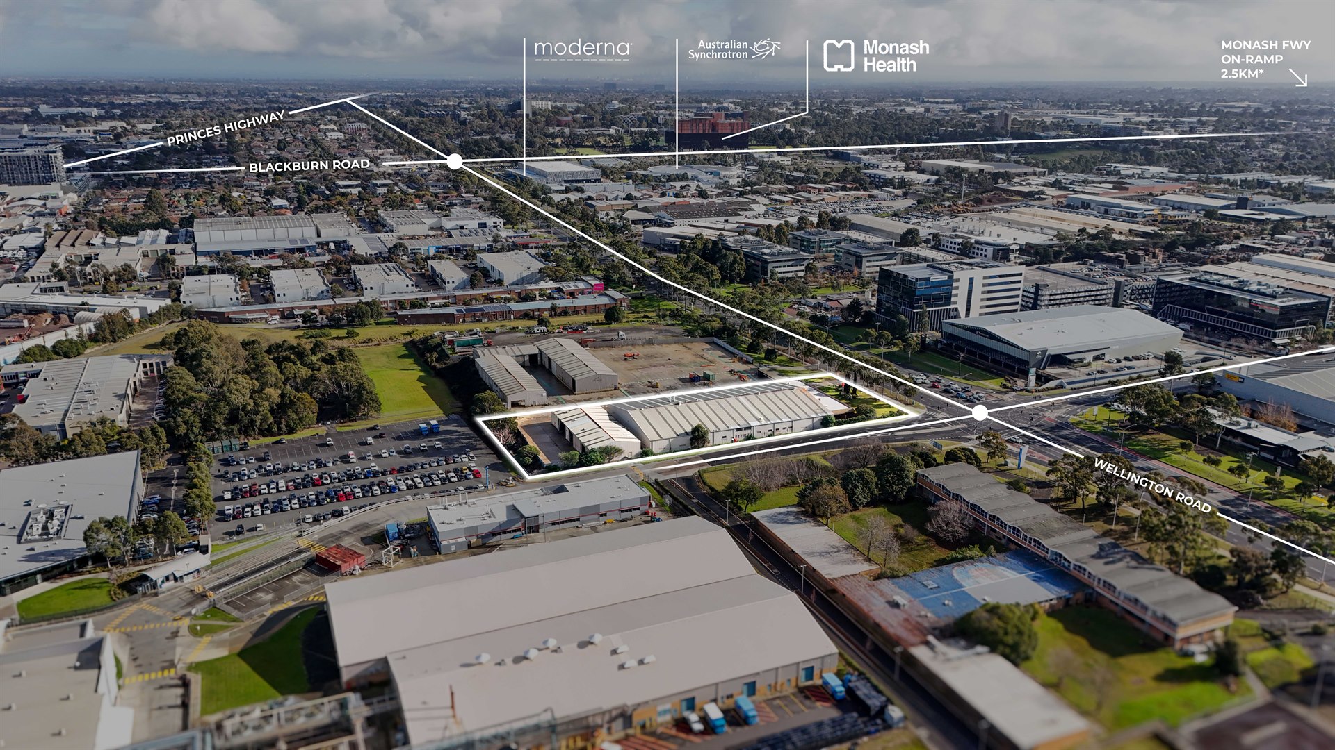 HIGH EXPOSURE INDUSTRIAL FREEHOLD IN THE HEART OF THE MONASH EMPLOYMENT PRECINCT