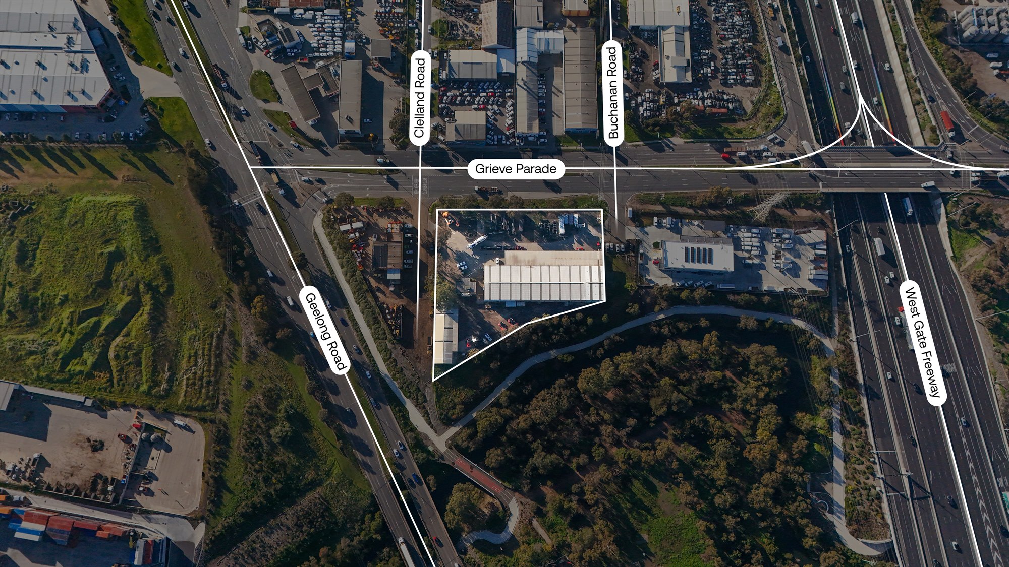 Exposure with Three Street Frontages, Low Site Coverage and 6.5 T Crane
