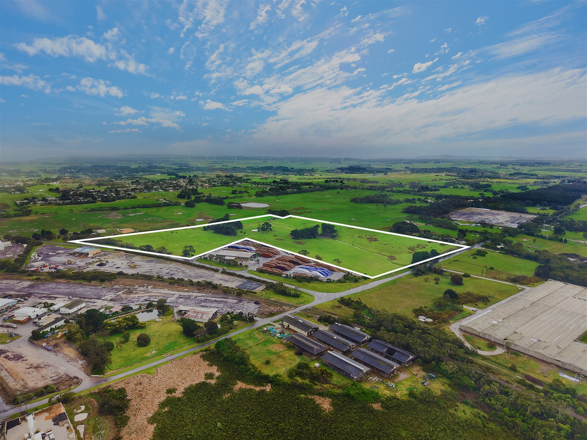 Substantial 26ha Industrial Development Opportunity Minutes From Port of Portland