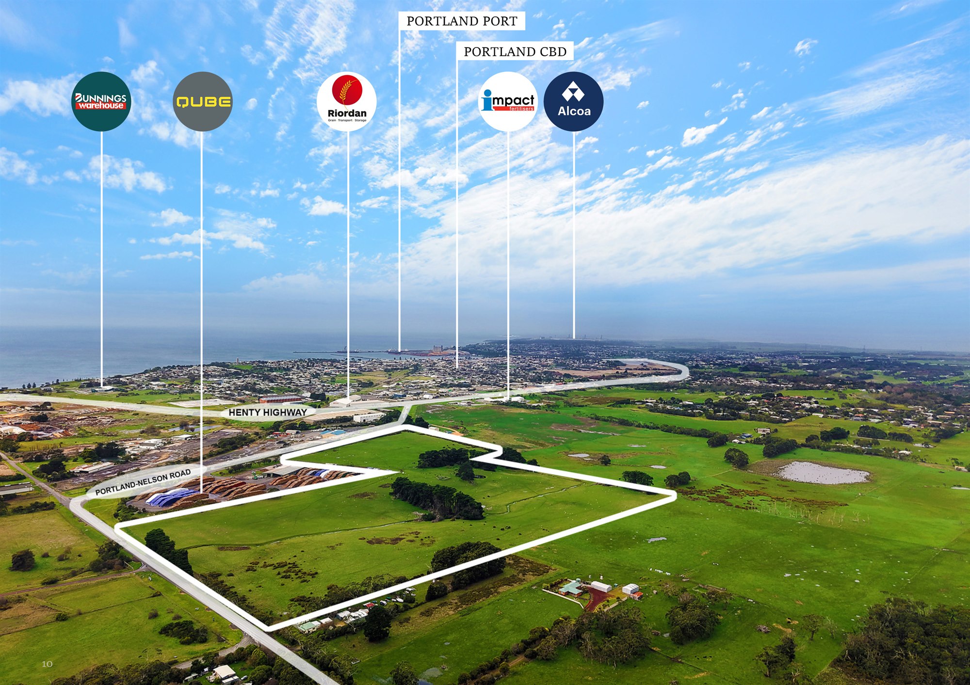 Substantial 26ha Industrial Development Opportunity Minutes From Port of Portland