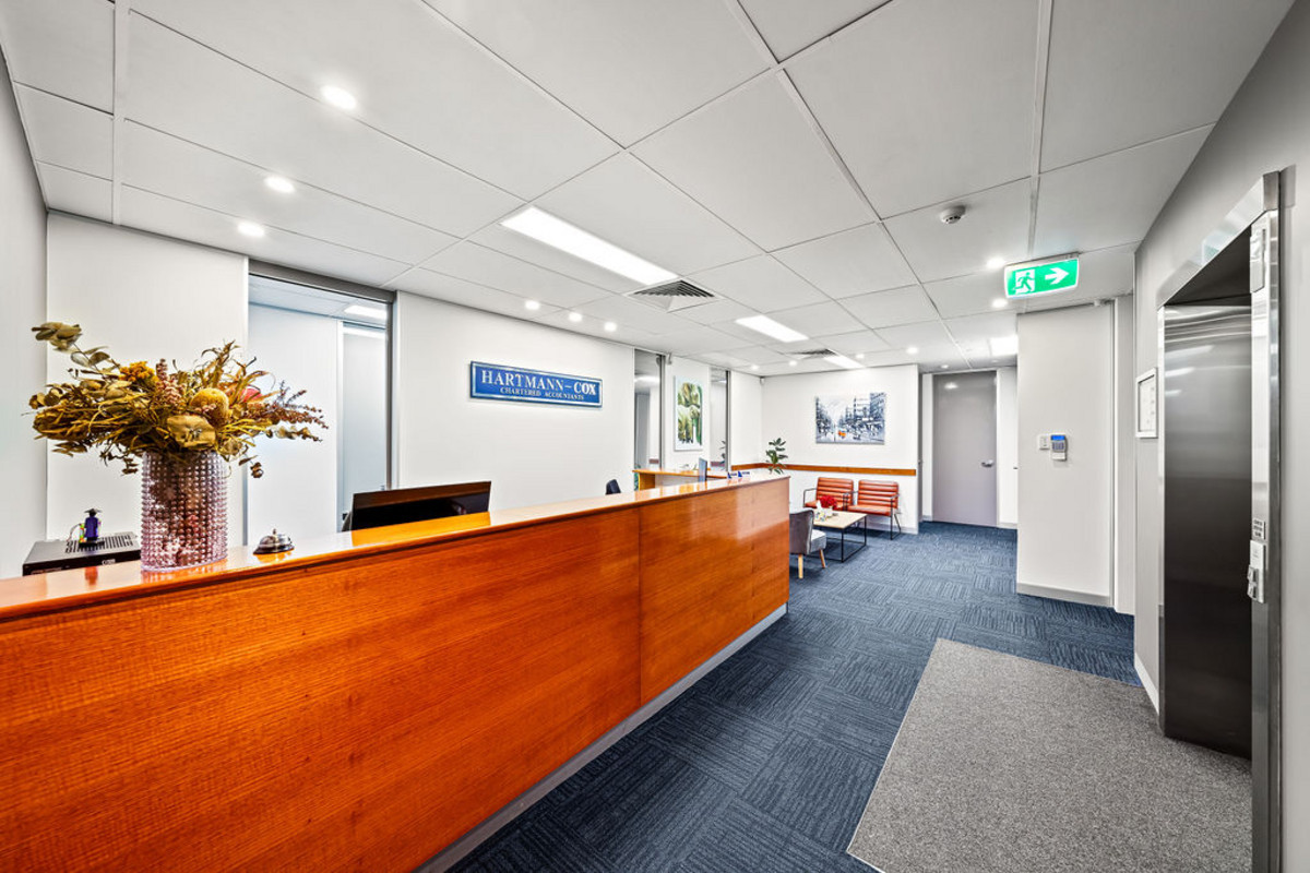 301sqm Fitted & Furnished Office. Whole Floor Plate. Below Market Rates. 13 Car Spaces.