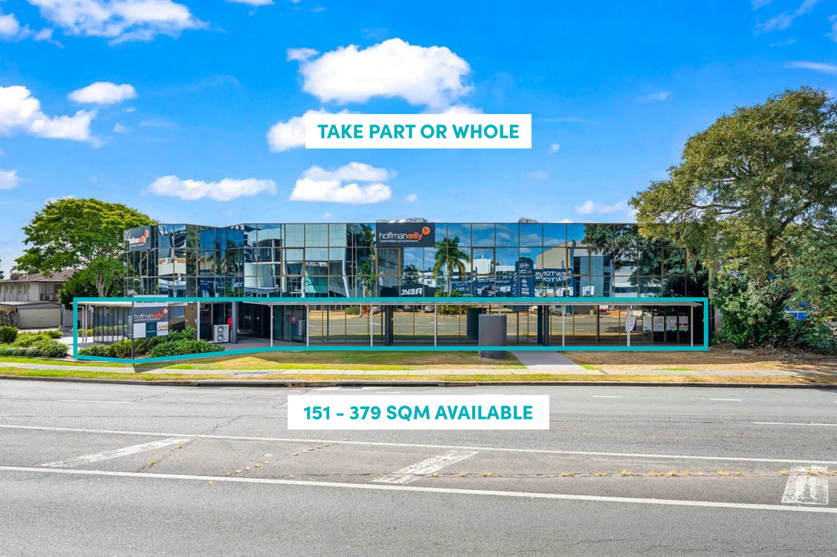 151 - 379sqm Ground Floor Office / Consulting / Showroom. 7 Onsite Car Spaces