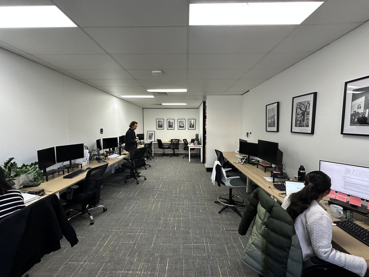 90sqm Premium Fitted Office  + Basement Storage. 4 Car Spaces