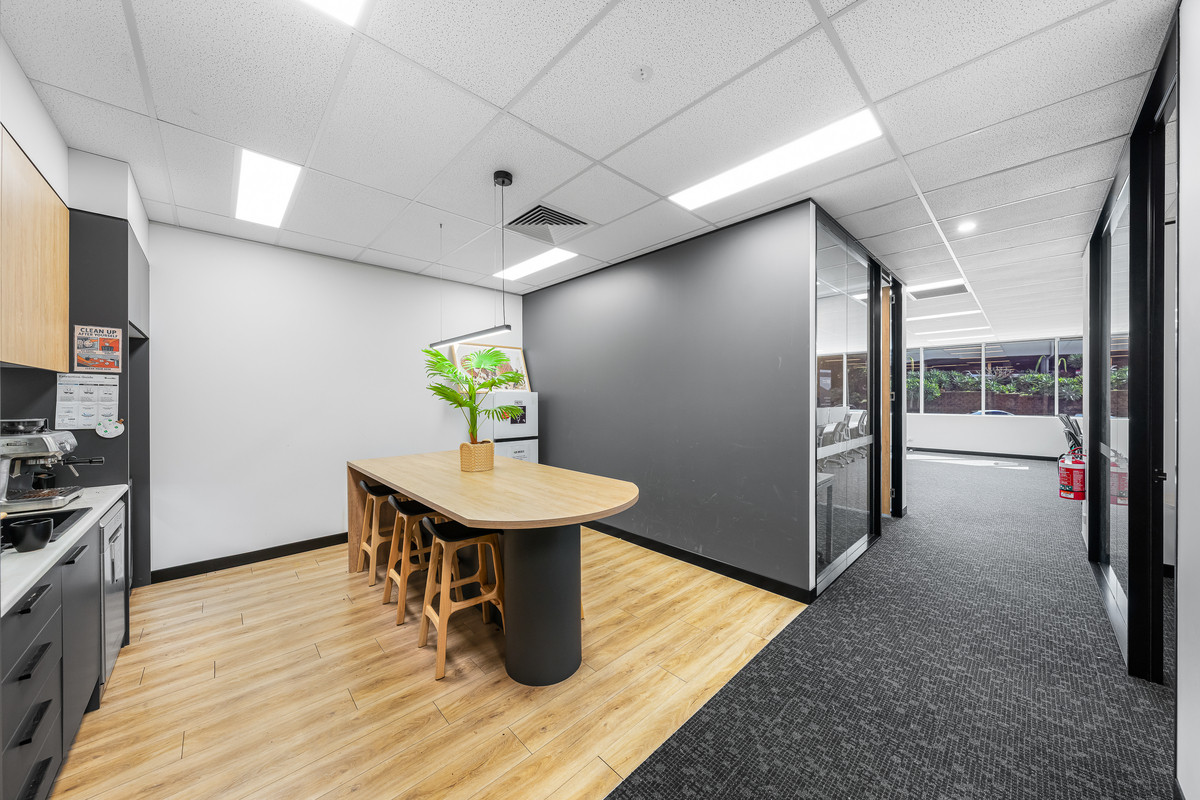 122sqm Office Fitted & Furnished. 3 Onsite Car Spaces