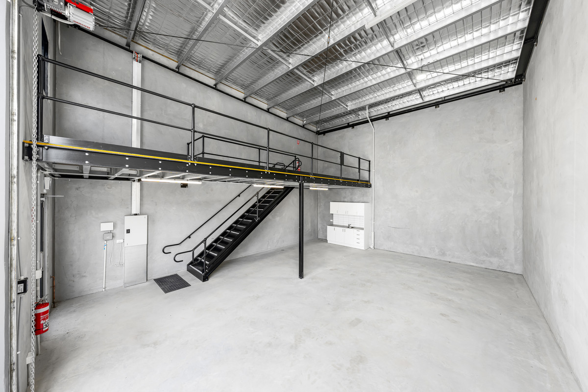 105sqm Brand New Industrial Warehouse/Office. 2 Car Spaces.