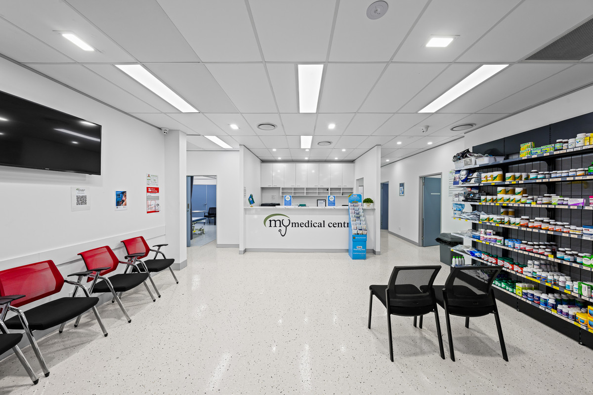 177sqm GP Clinic or Allied Health. 24 Onsite car spaces.