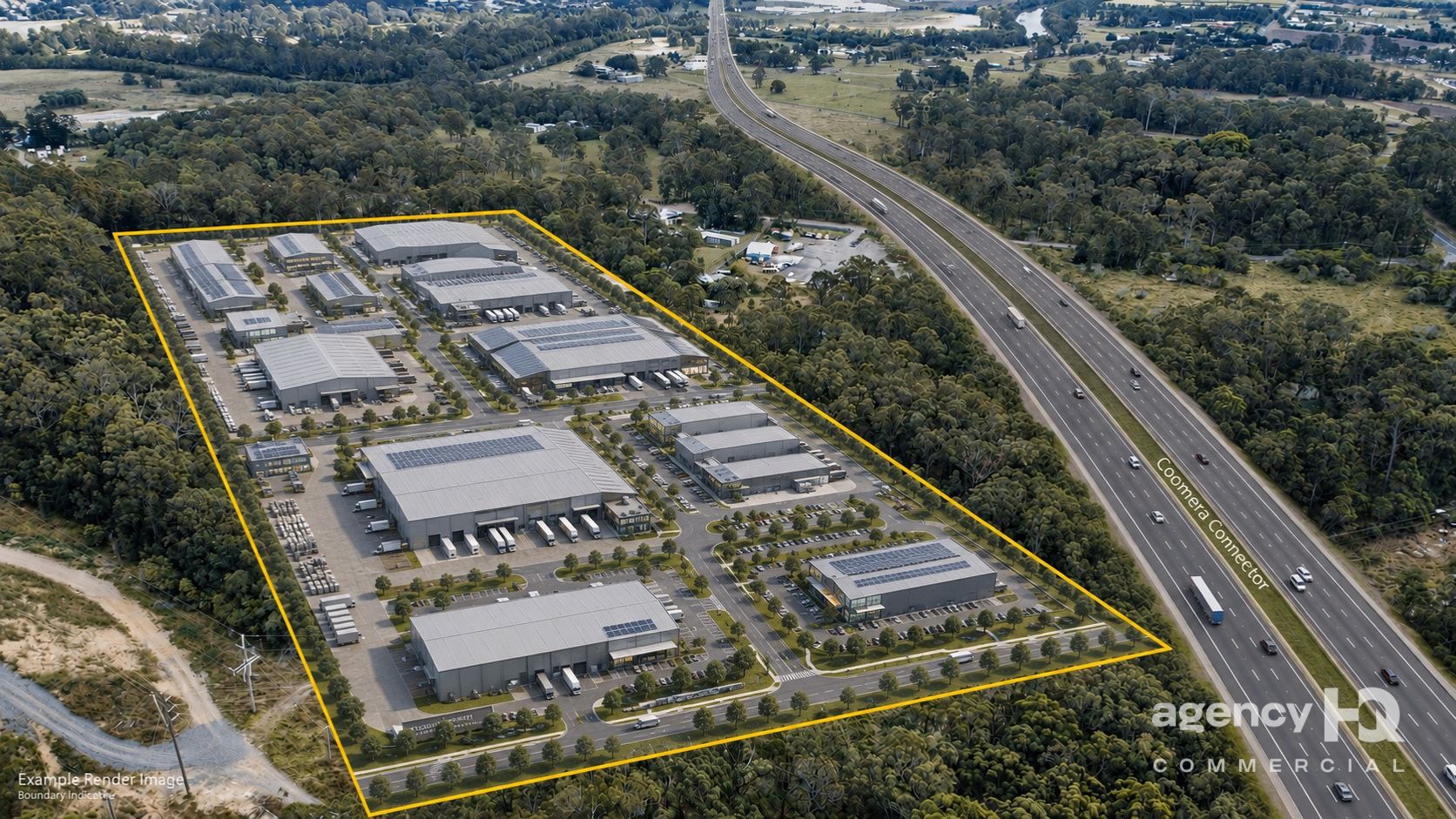 8.12ha Future Industrial Site Fronting the Coomera Connector