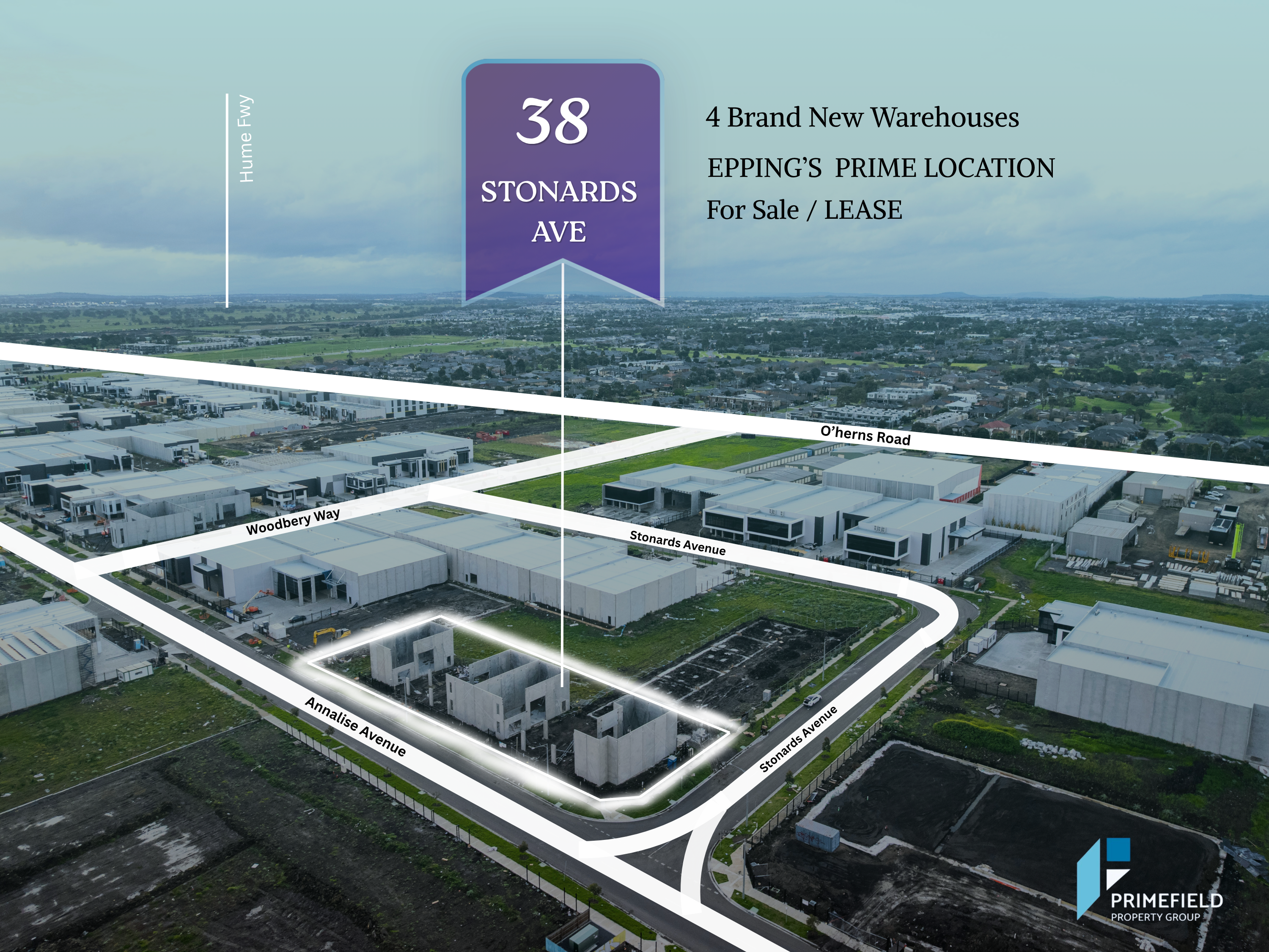 Brand New 4 Warehouses | 2 For Sale | 2 For Lease