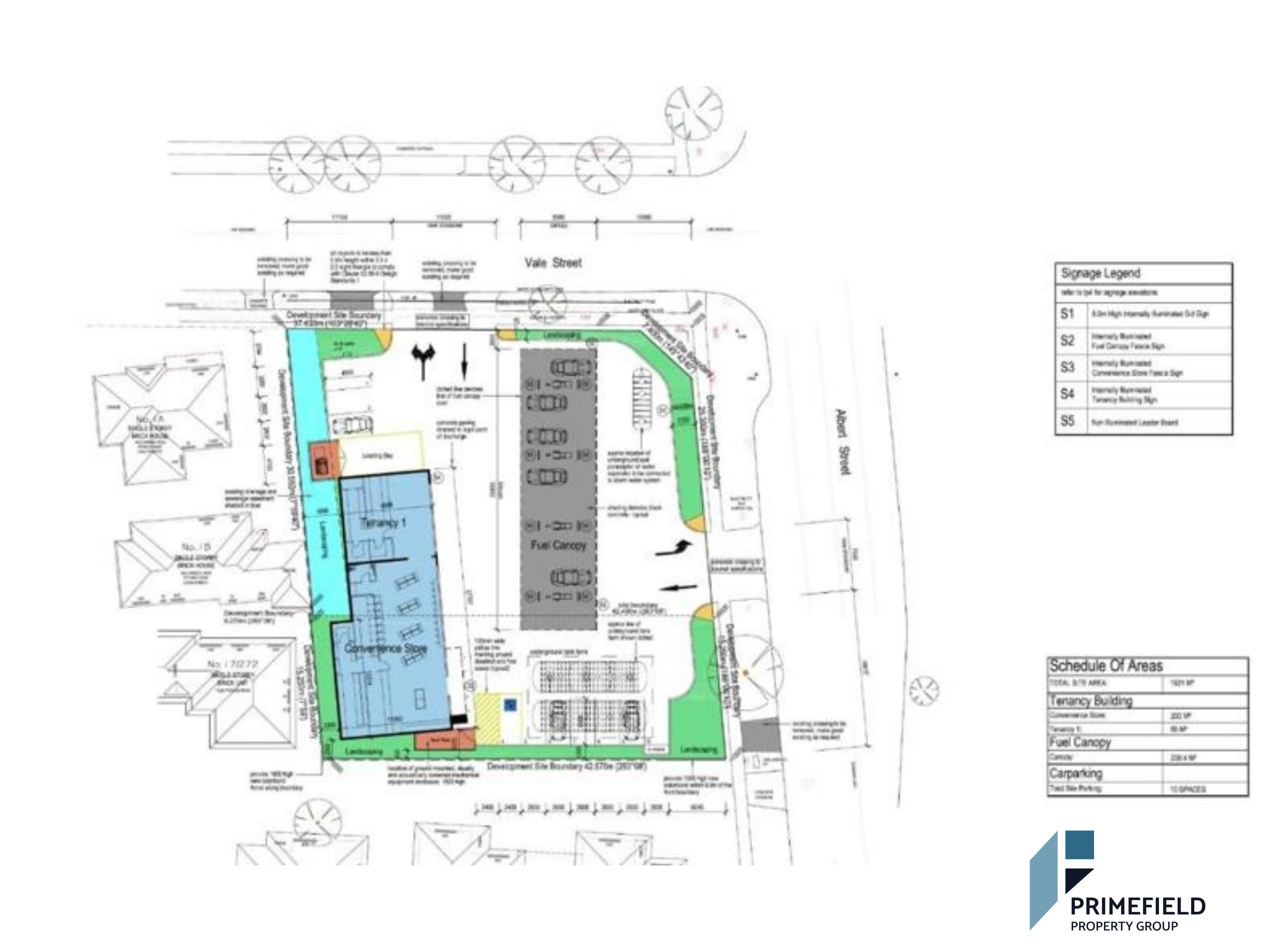 Permit Approved Fuel Site on Main Road