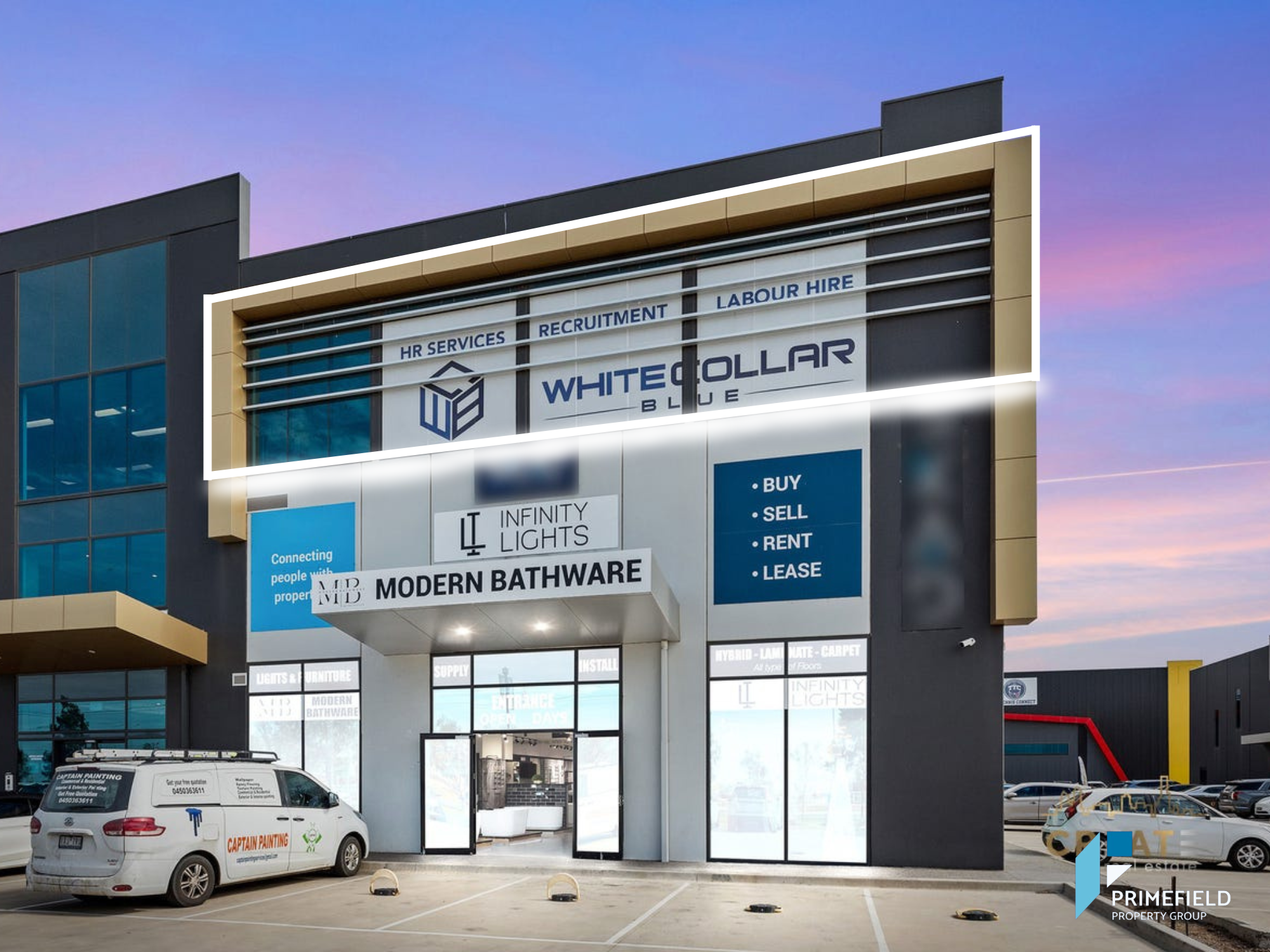 PROFESSIONAL FIT-OUT | APPROX. 200SQM | LEVEL 1 OFFICE WITH AMENITIES