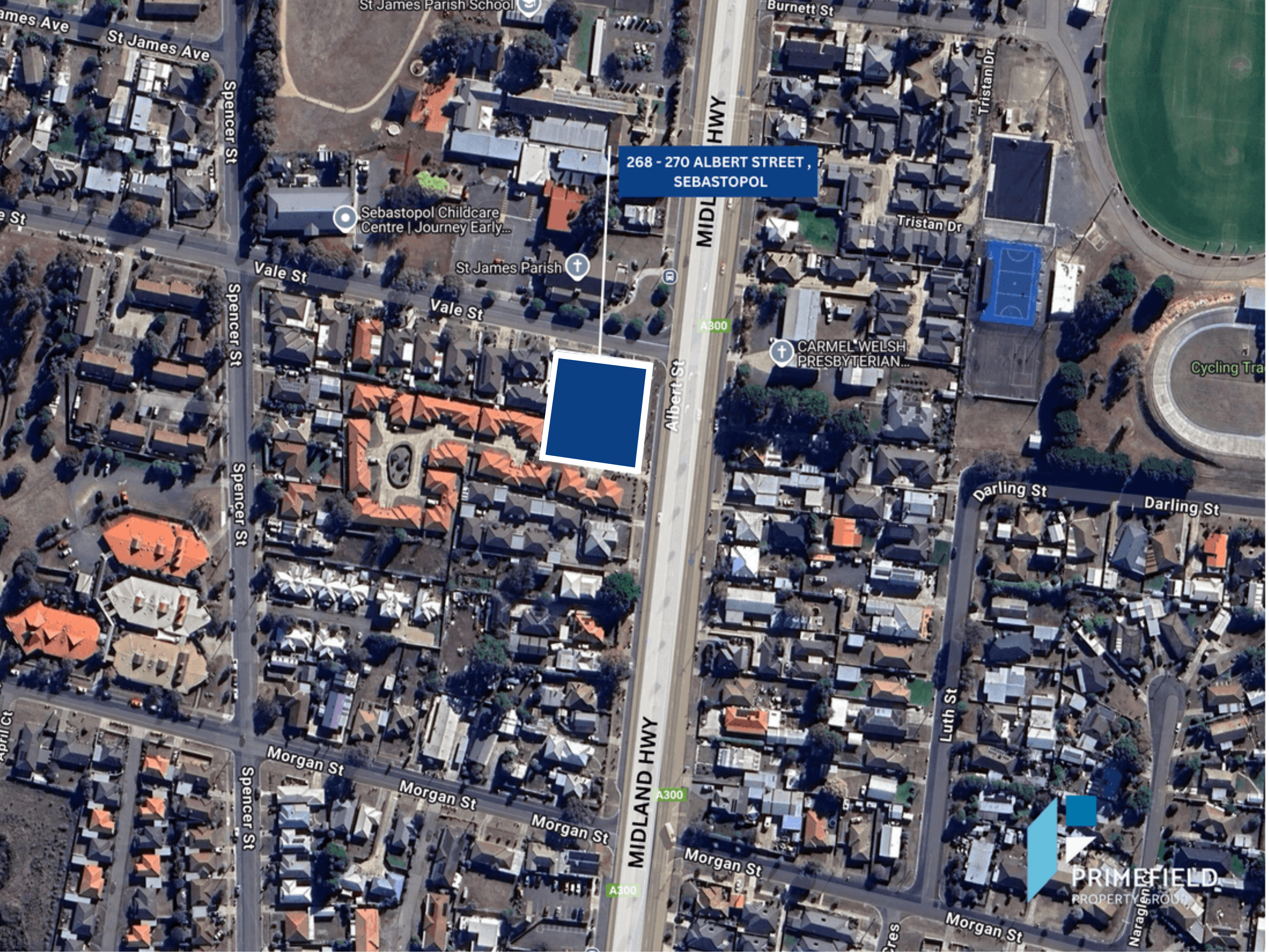 Rare Corner Site with Highway Frontage - Huge Commercial Potential FOR CHILDCARE, FAST FOOD, MEDICAL CENTRE - Approved Service Station Plans !!