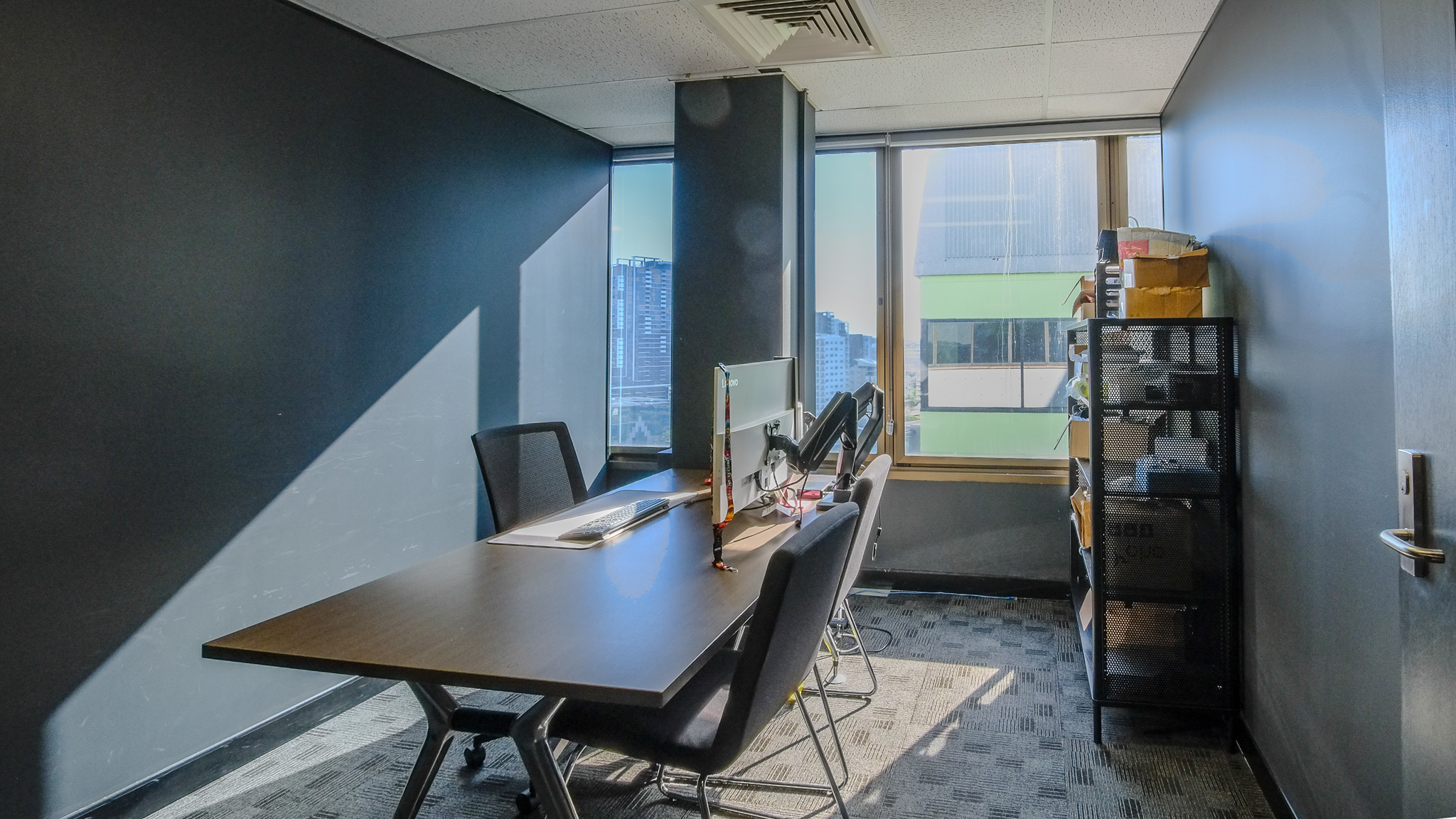 Top floor location with amazing western views over the suburbs to Mt Coot-tha.
