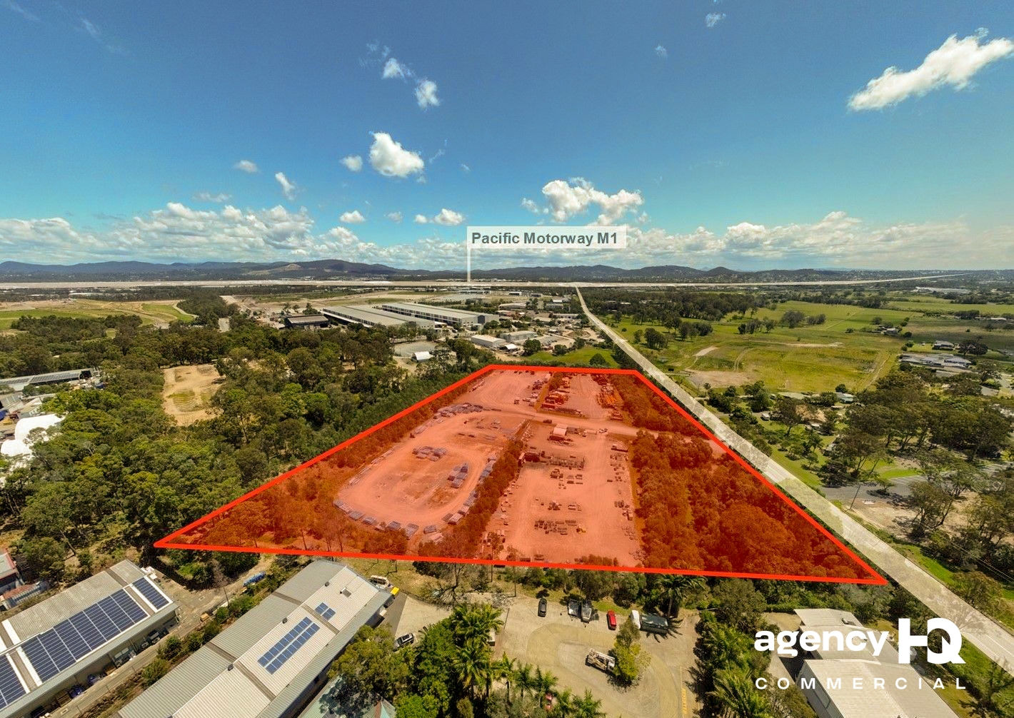 Fully Leased Hardstand Serviced 4.48ha DA Approved Industrial Site - Develop or Landbank!