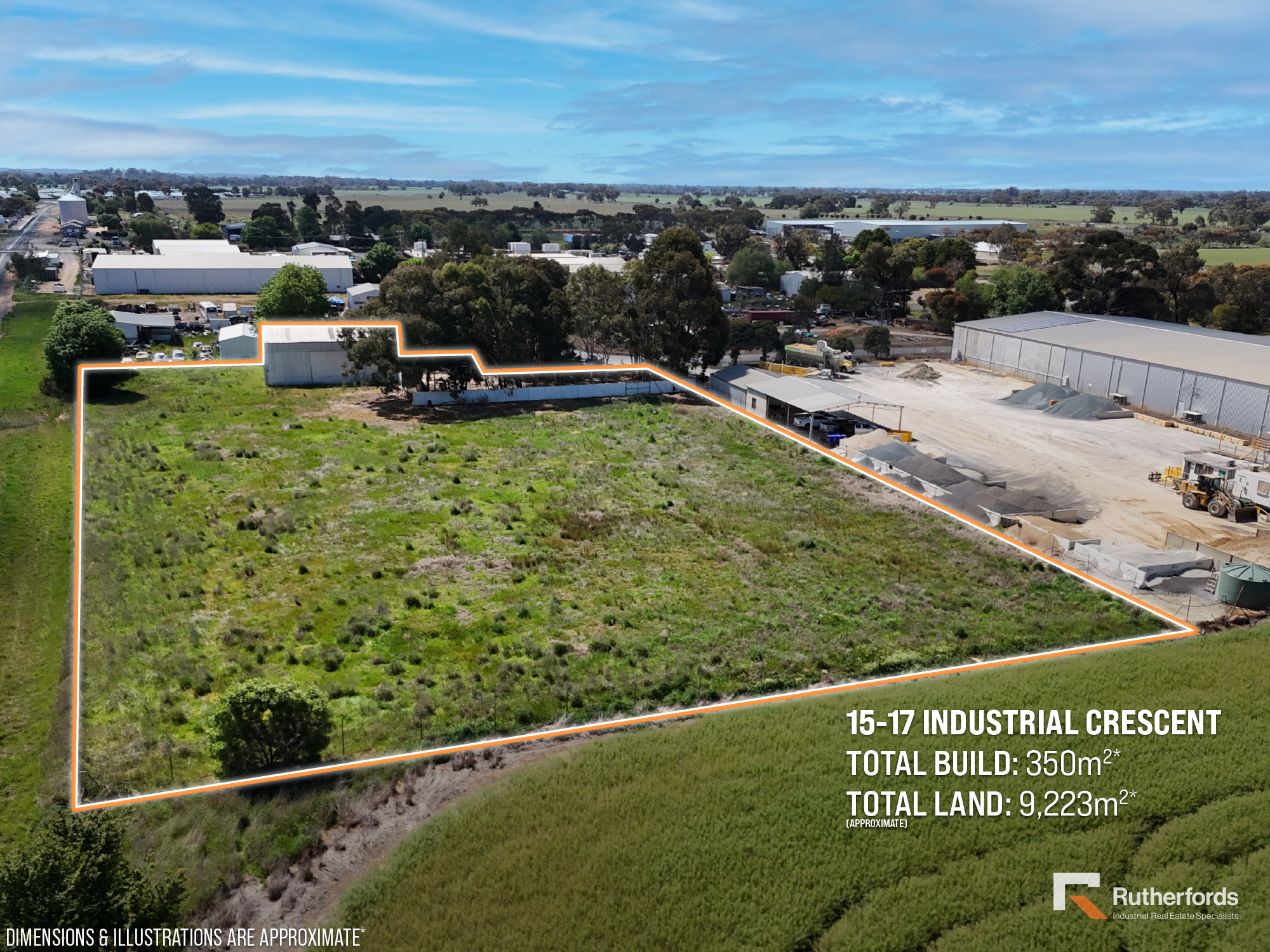 LARGE INDUSTRIAL COMMERCIAL SHED