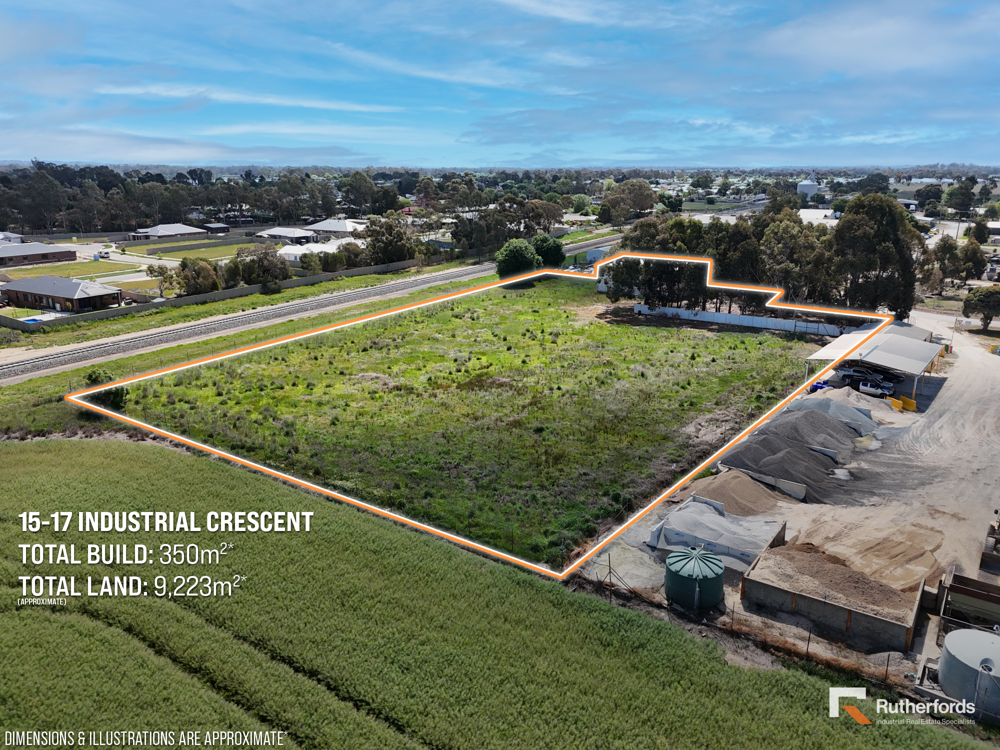 LARGE INDUSTRIAL COMMERCIAL SHED