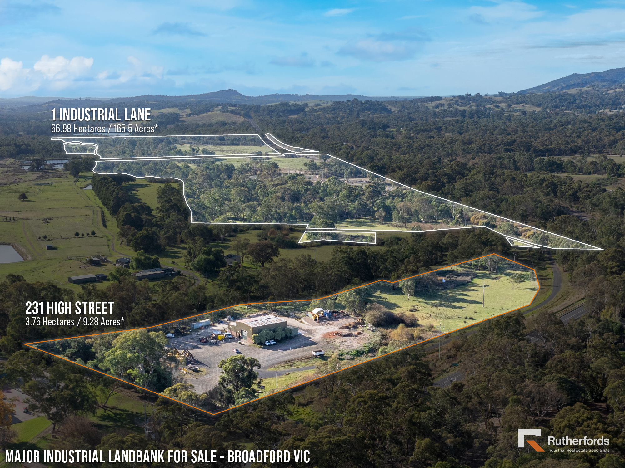 MAJOR INDUSTRIAL SITE - BROADFORD VIC
