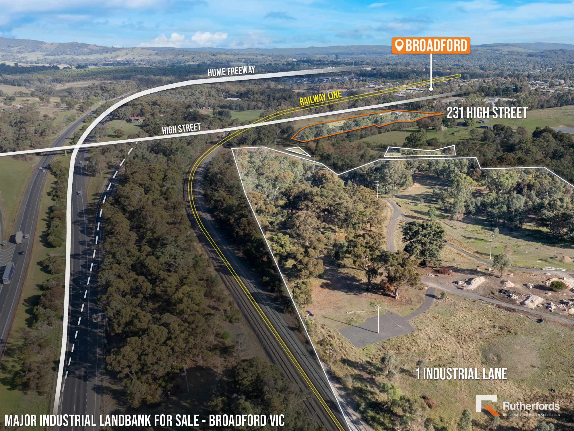 MAJOR INDUSTRIAL SITE - BROADFORD VIC