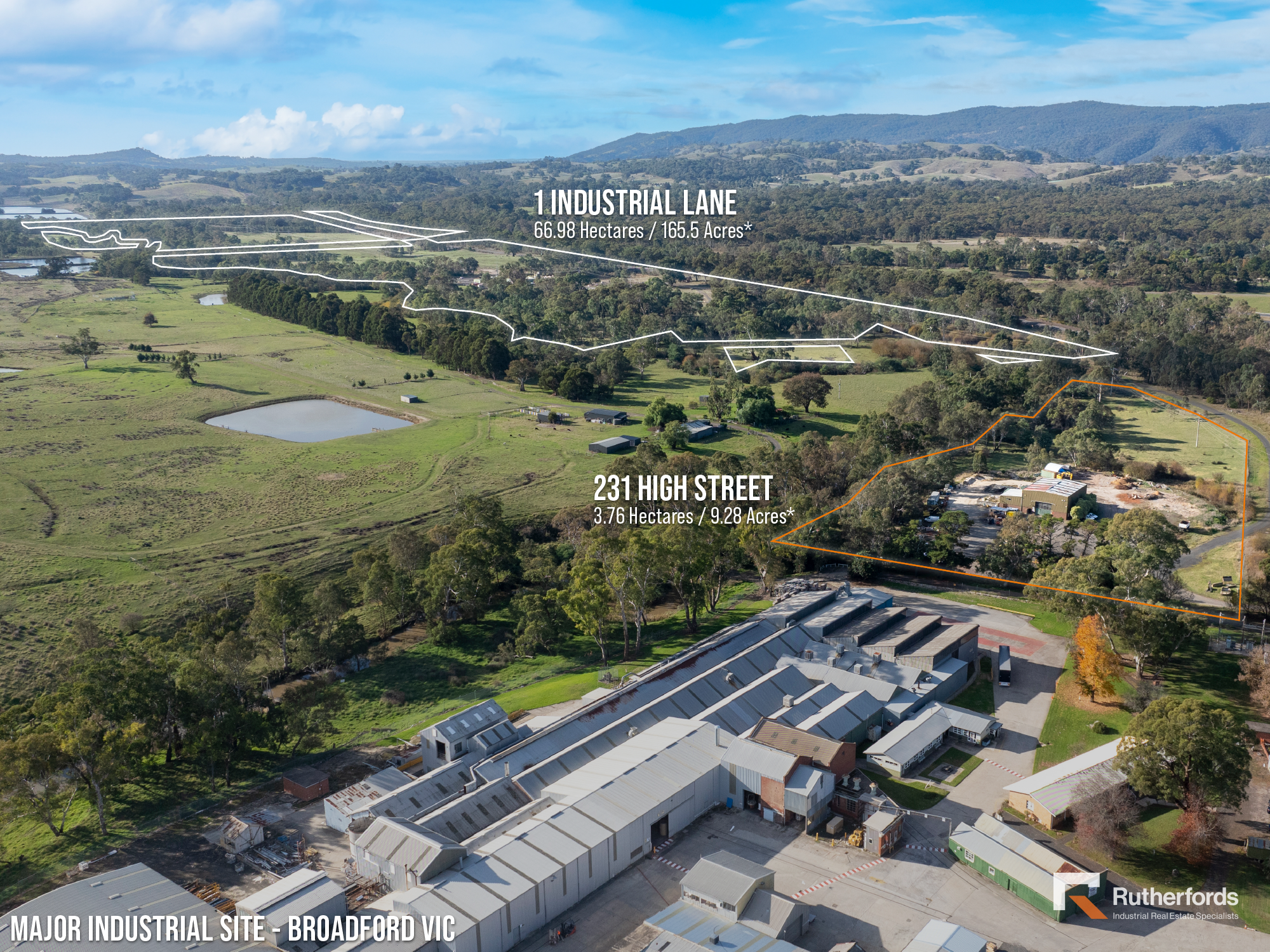 MAJOR INDUSTRIAL SITE - BROADFORD VIC