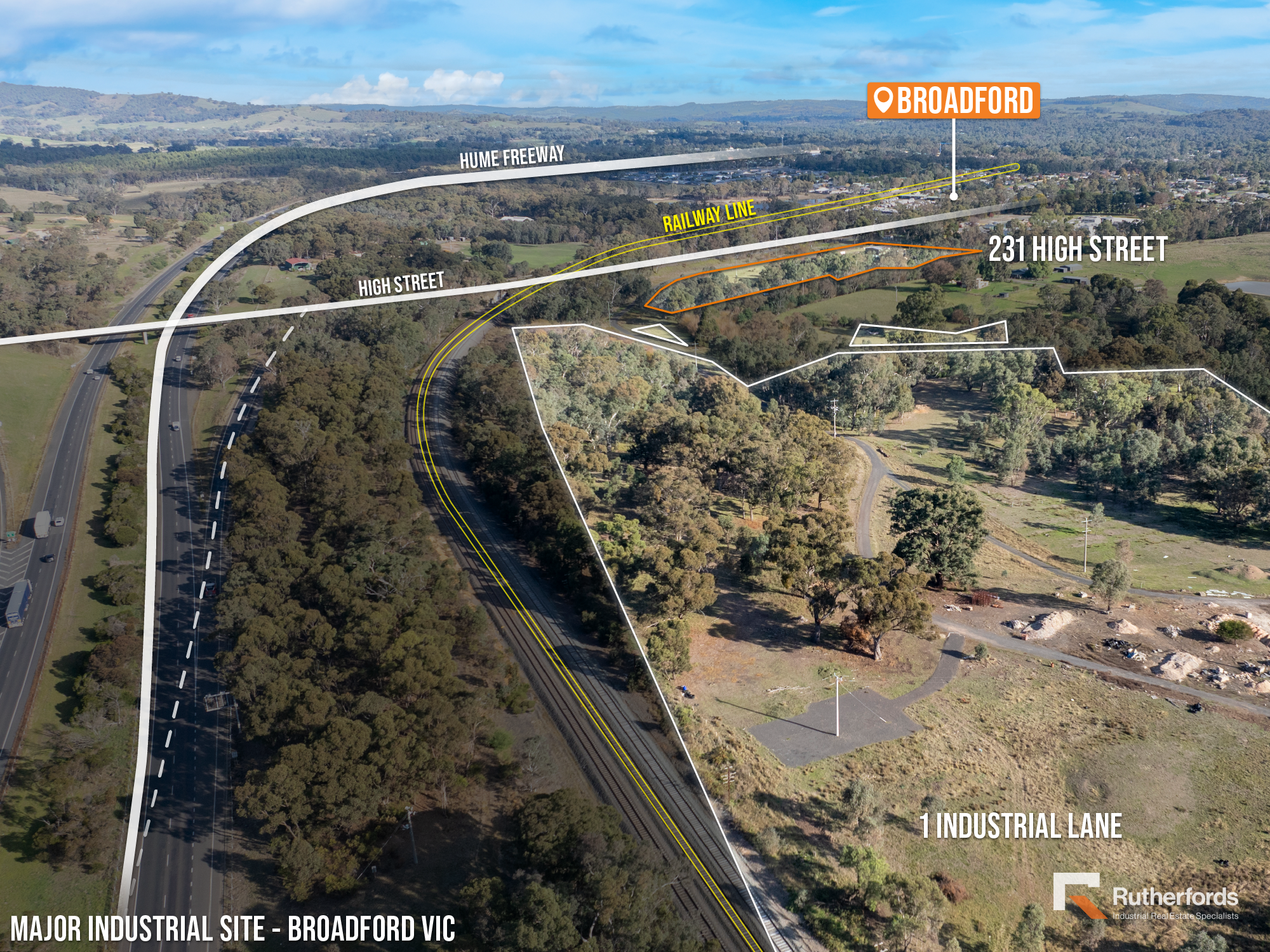 MAJOR INDUSTRIAL SITE - BROADFORD VIC