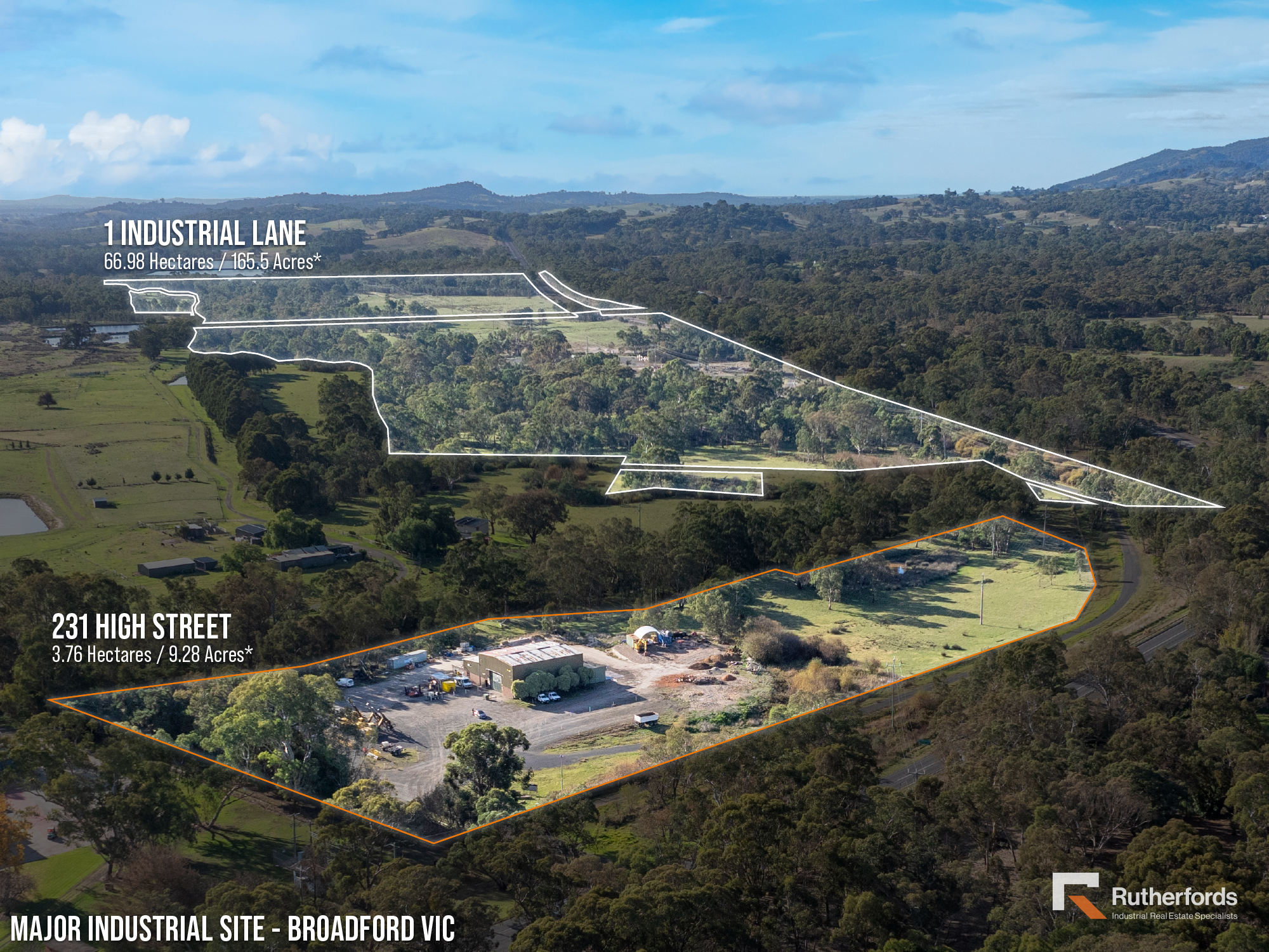 MAJOR INDUSTRIAL SITE - BROADFORD VIC
