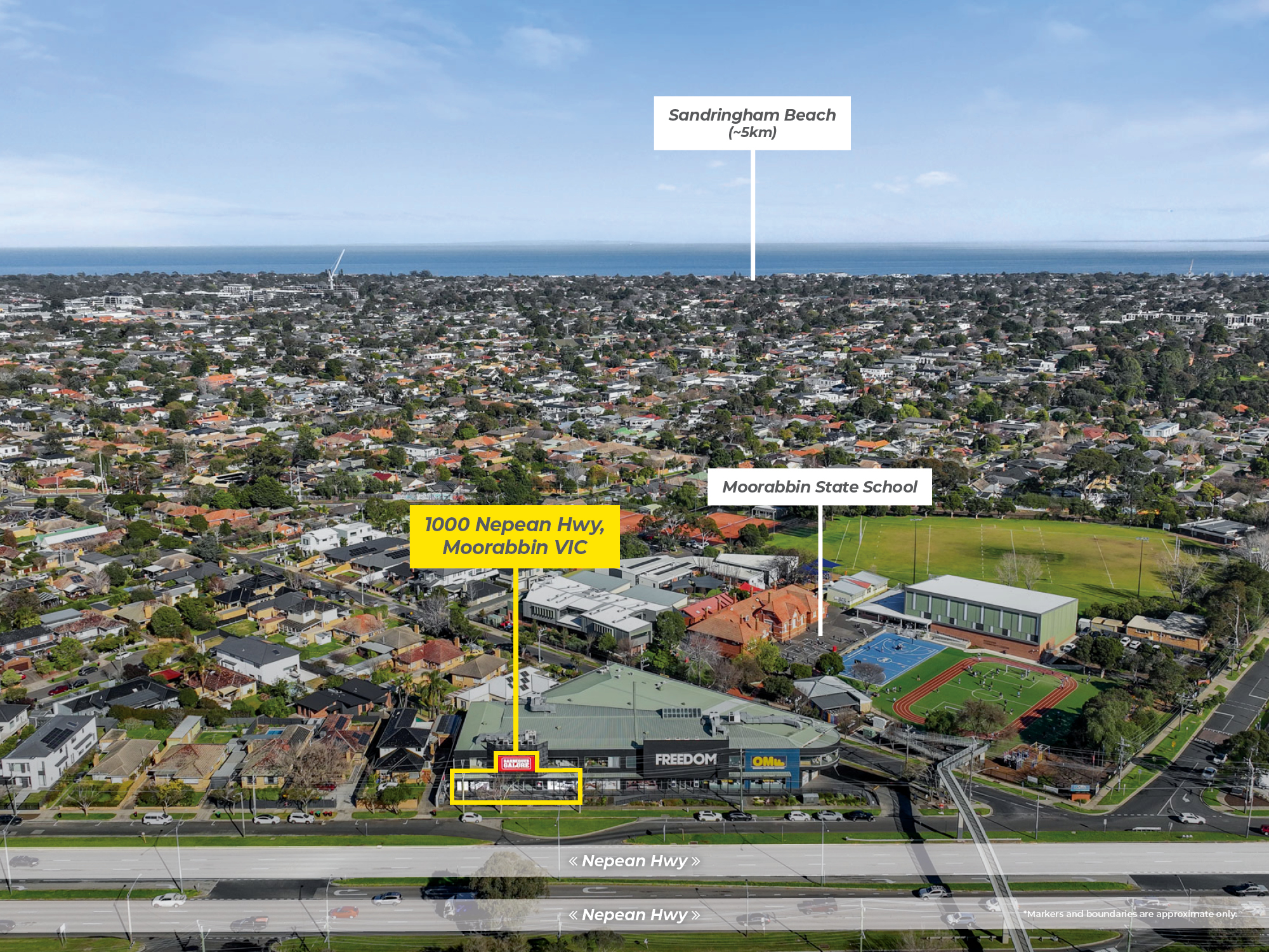 Nepean Highway's Highest-Profile LFR - Up to 100,000* Cars Daily