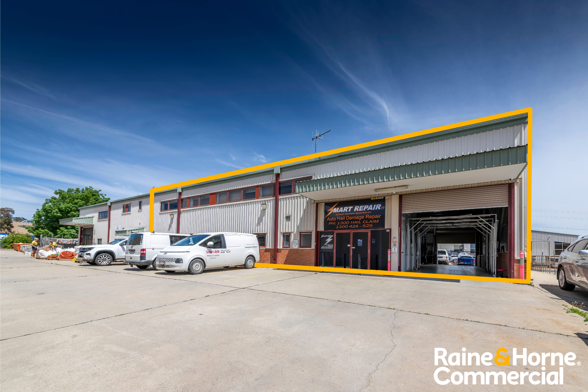 Office & Warehouse with Drive-Through Access