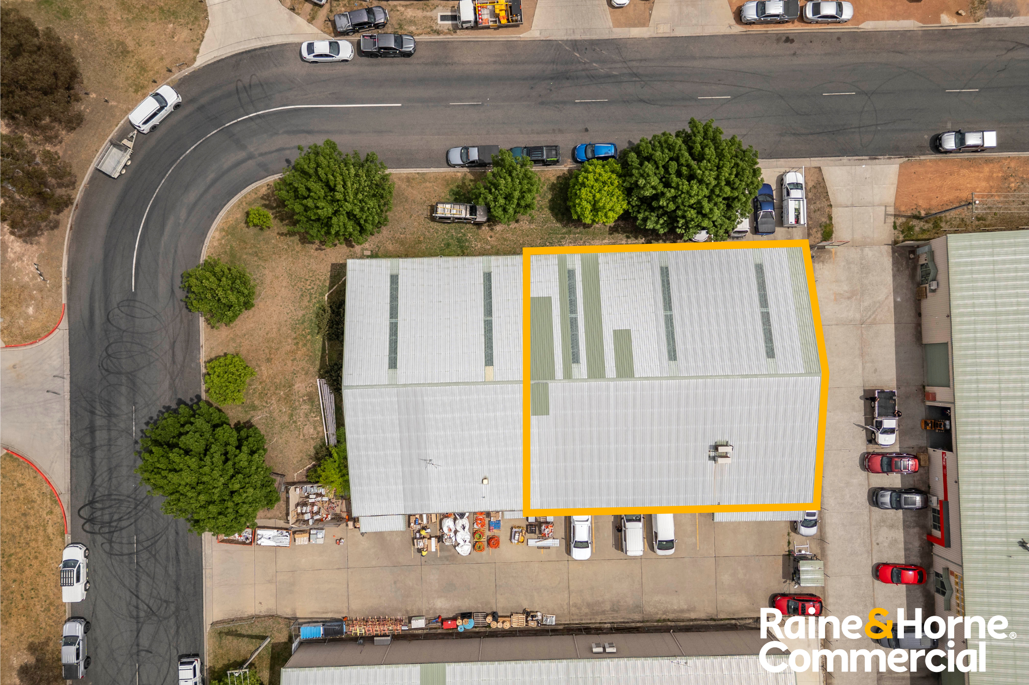 Office & Warehouse with Drive-Through Access