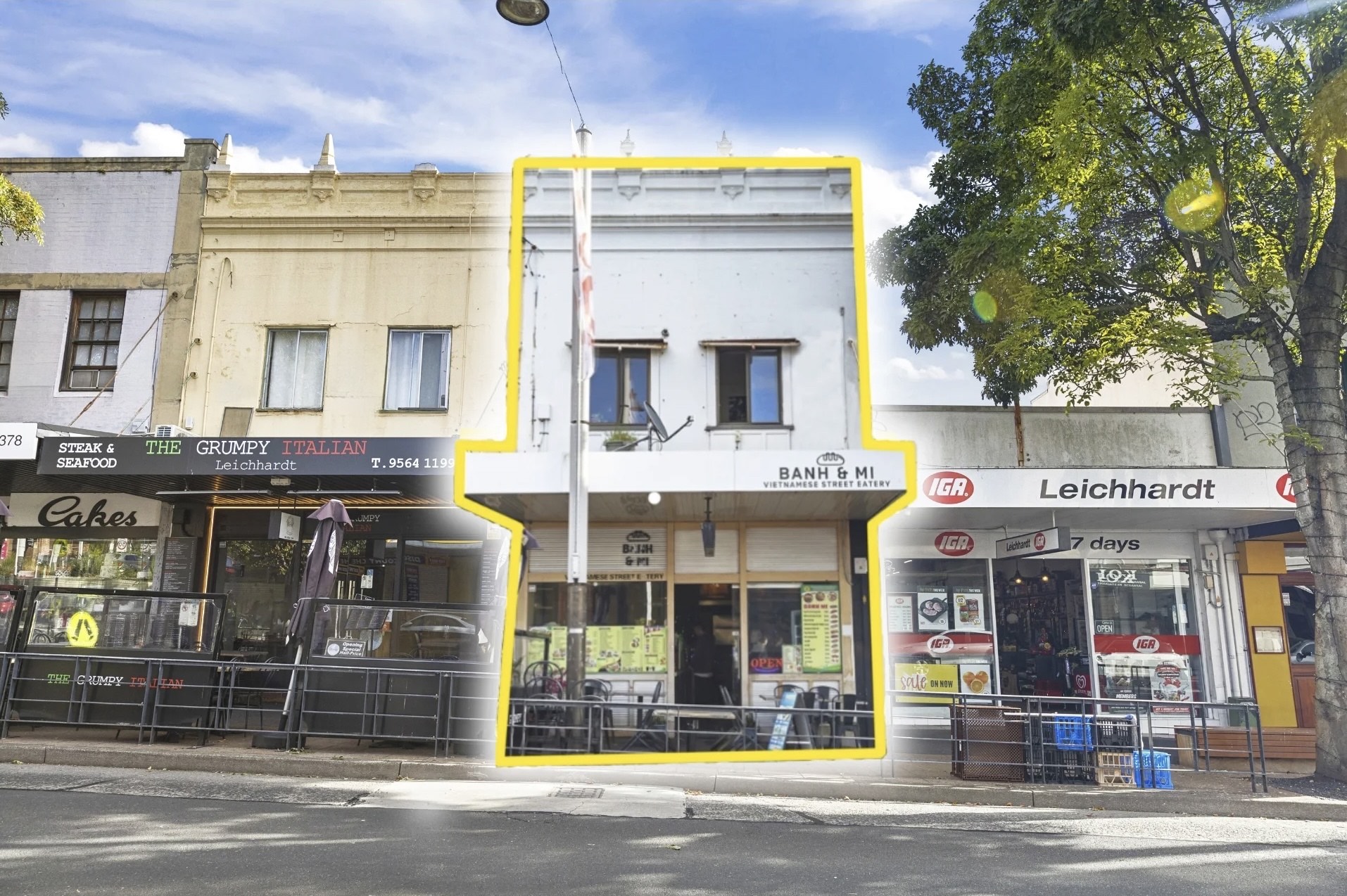 Shop & 3BR Residence fully leased with proposed dev uplift