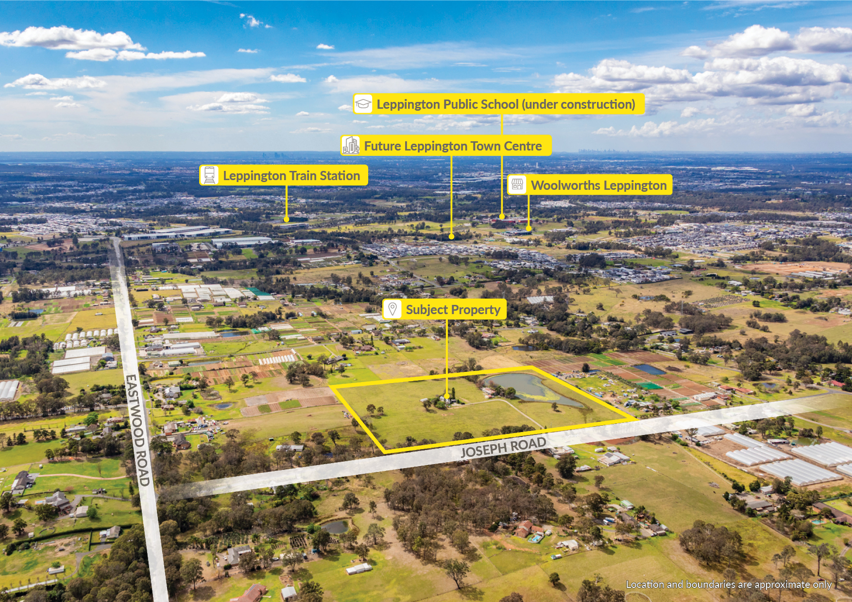 8.09 hectares* in Leppington proposed for Low-Density Zoning