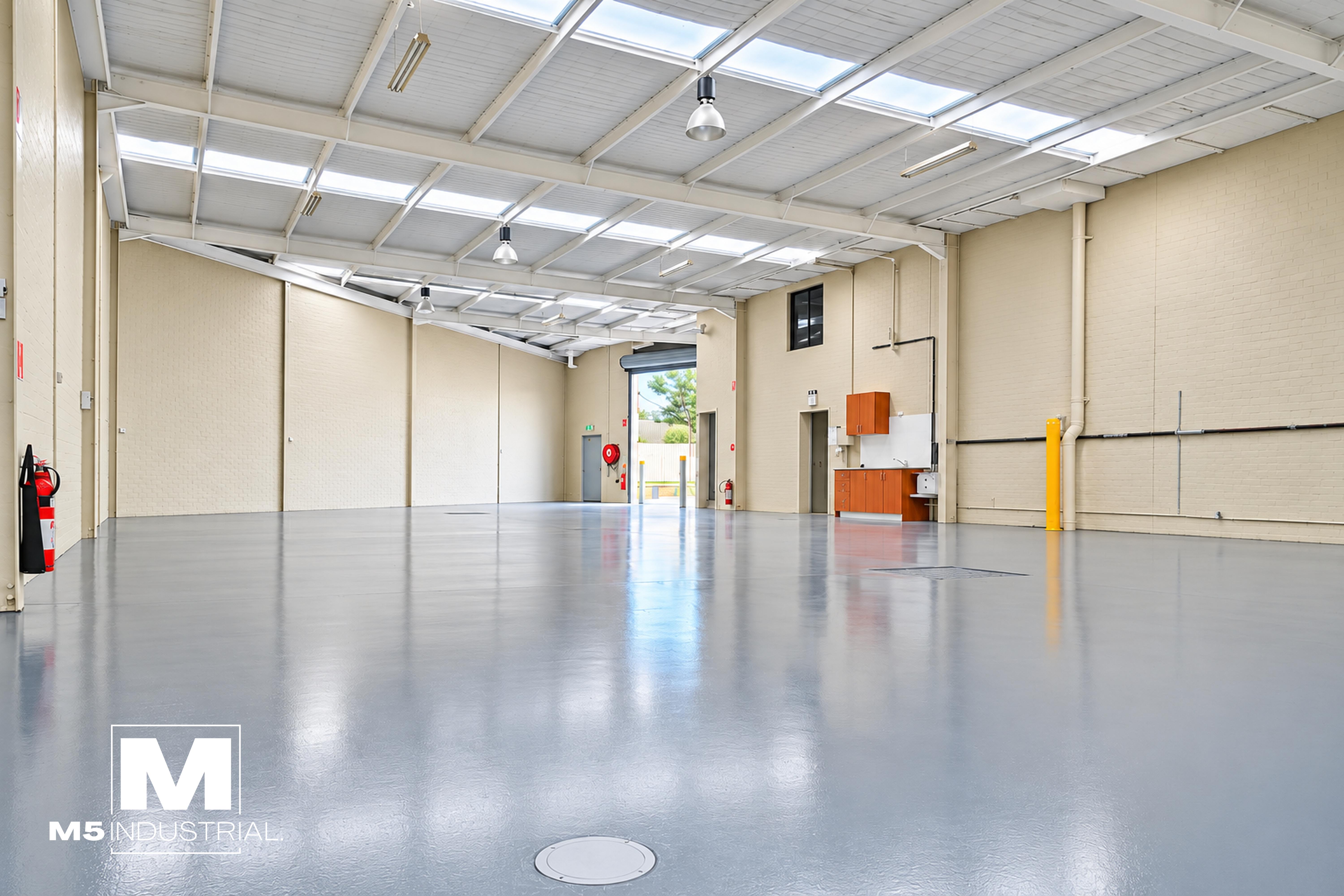 400sqm Warehouse & Office - 40ft Container Friendly Warehouse & 4 Car Spaces