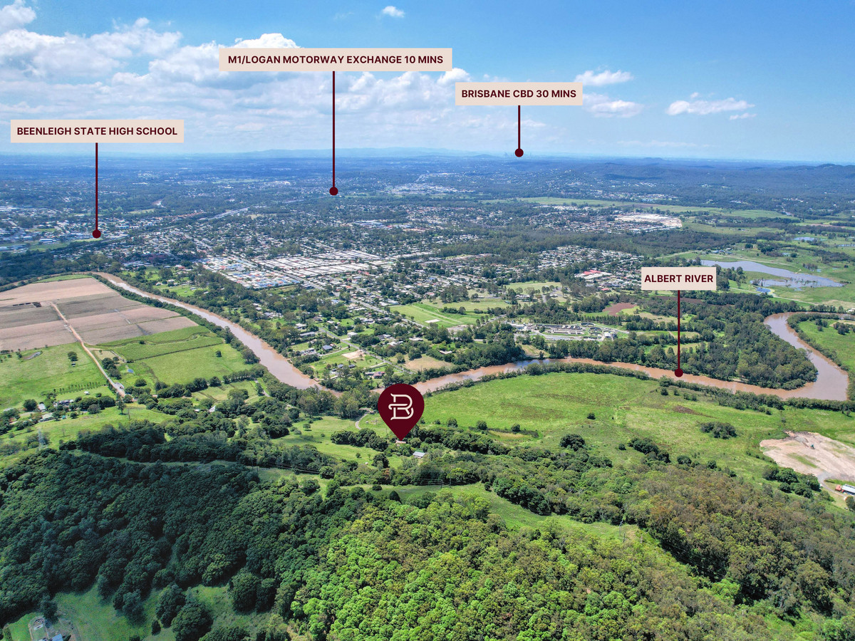 376,360 sqm (93 Acres) 'THE YELLOWWOOD ESTATE' On the Albert River, Stapylton QLD