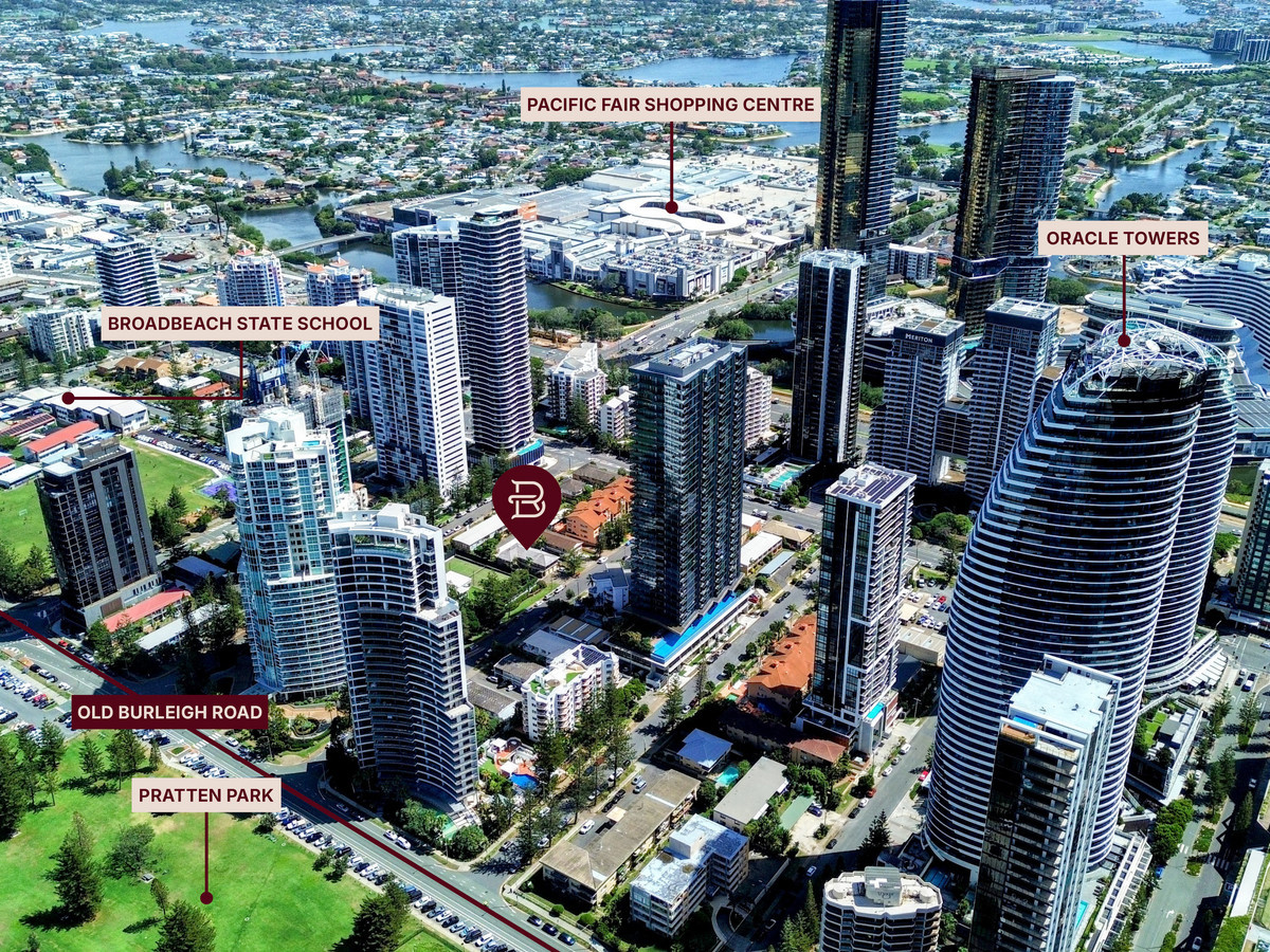 516 sqm Seaside Land Now Unlocked For High Rise Development, Broadbeach QLD