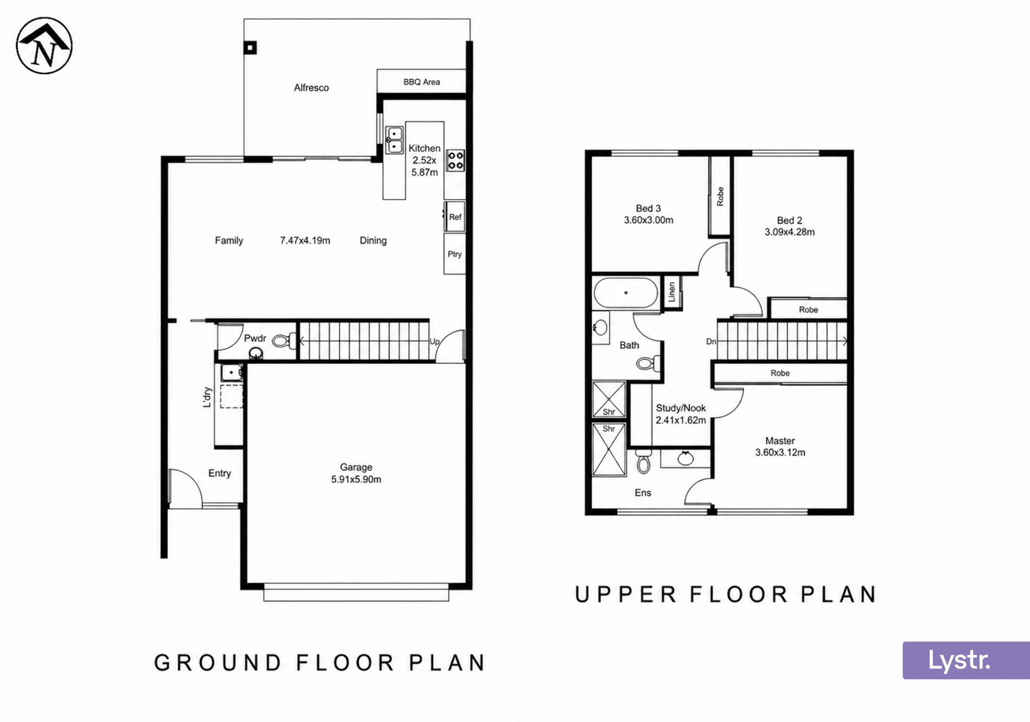 Floor plan for 3/77 Bernard Heinze Avenue, Moncrieff ACT 2914