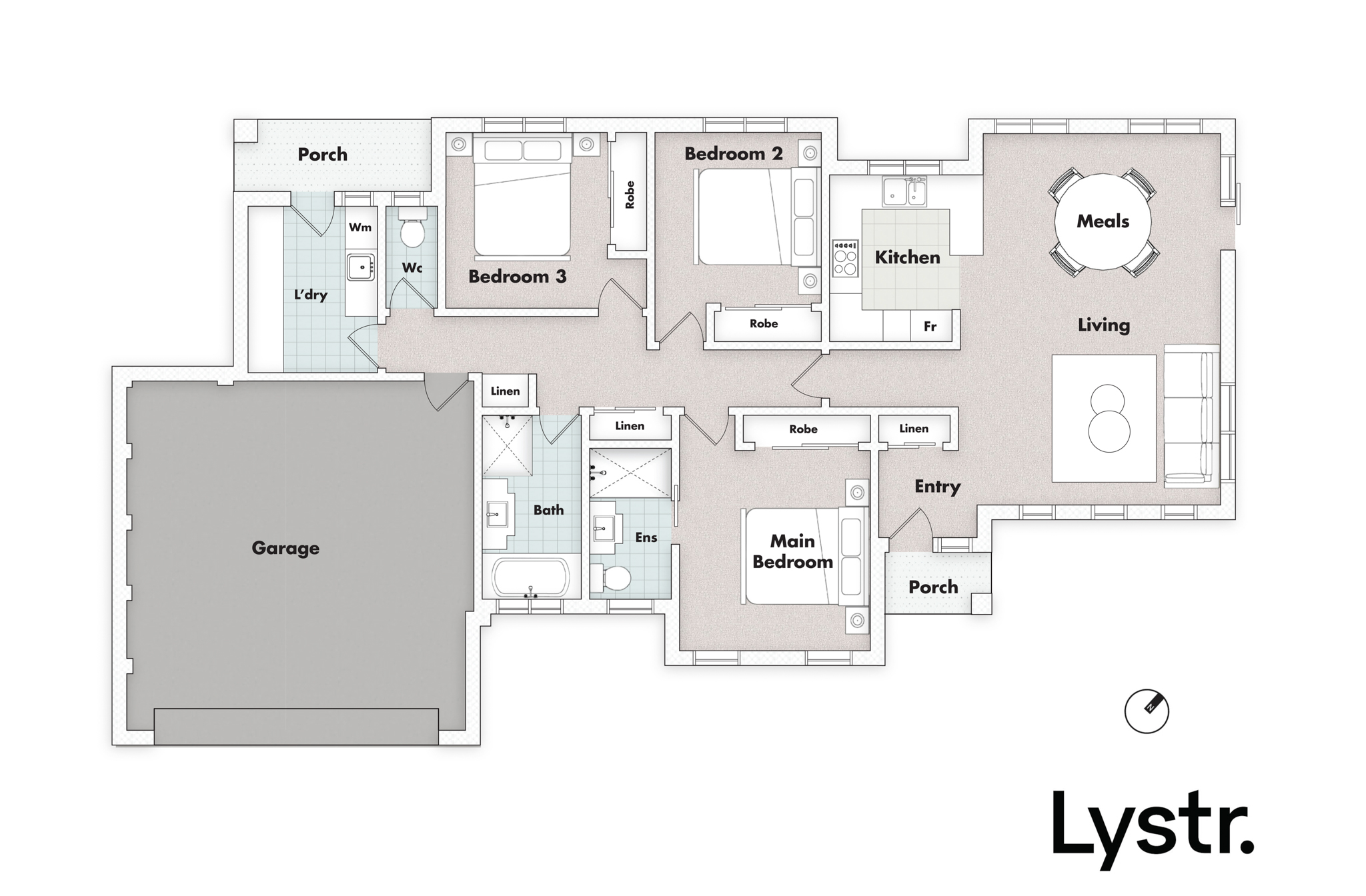 Floor plan for 8/35 Laird Crescent, Forde ACT 2914