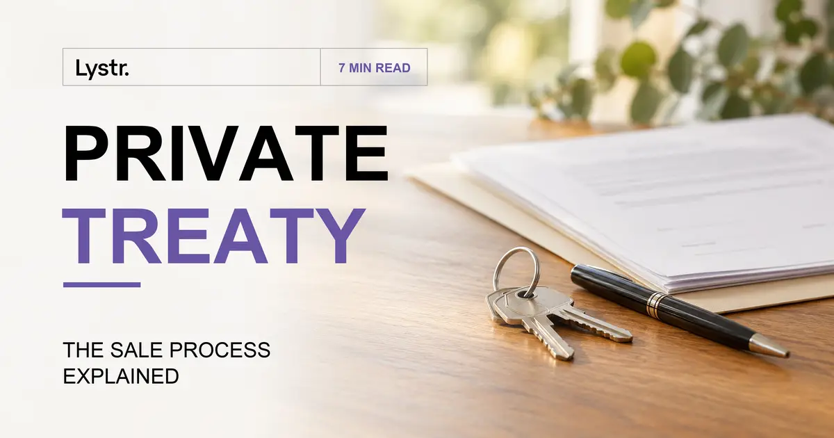 Private Treaty Sale Process Explained