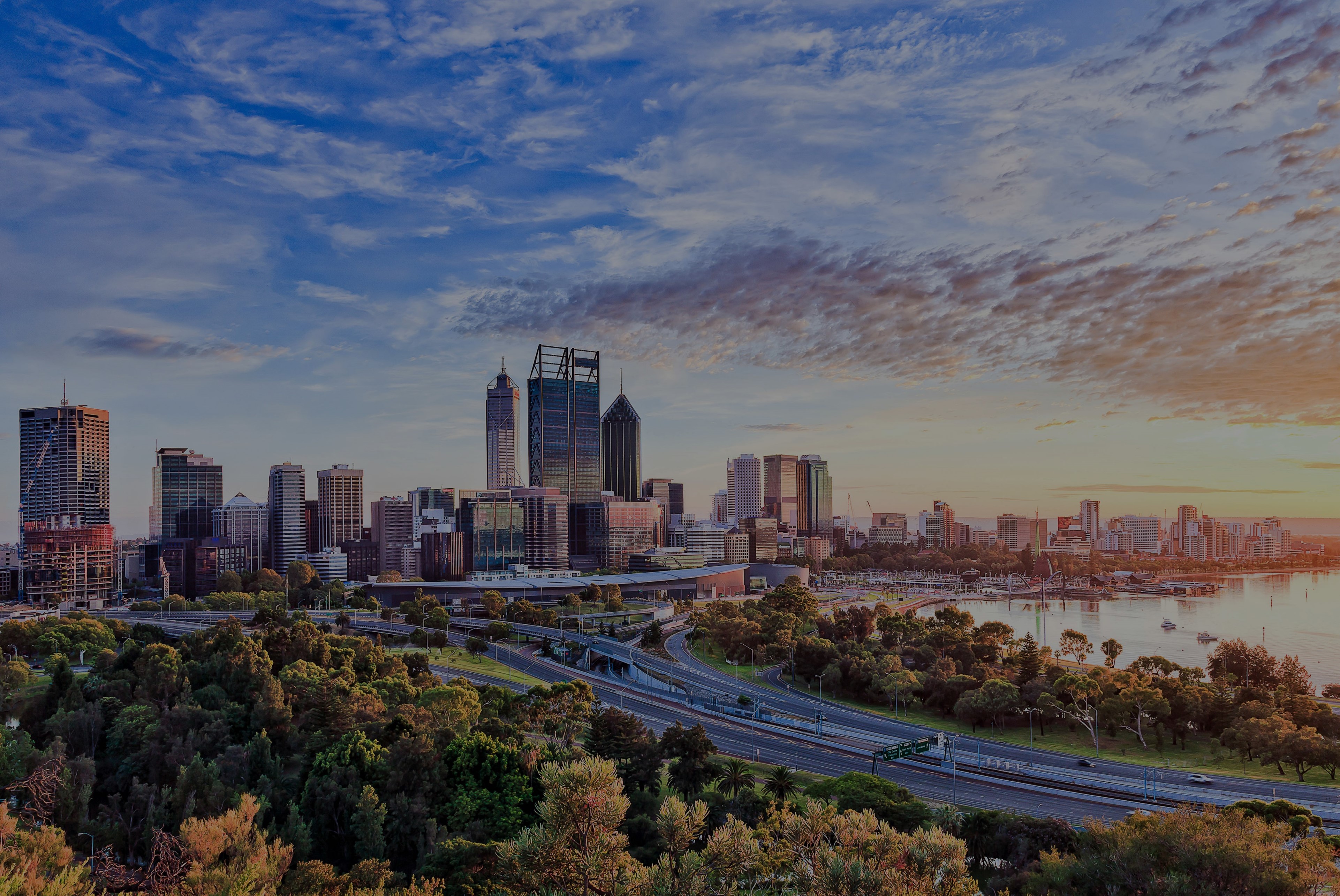 Full width project banner image