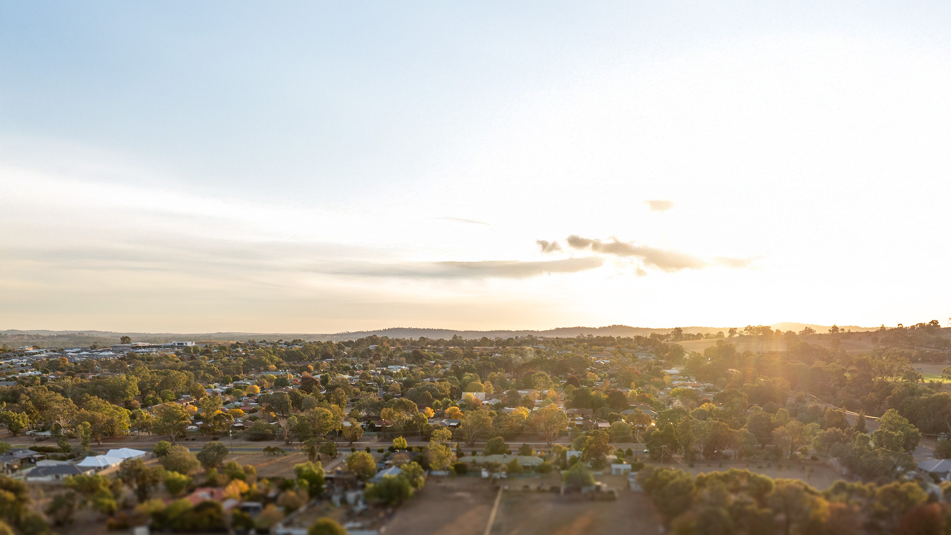 Full width project banner image