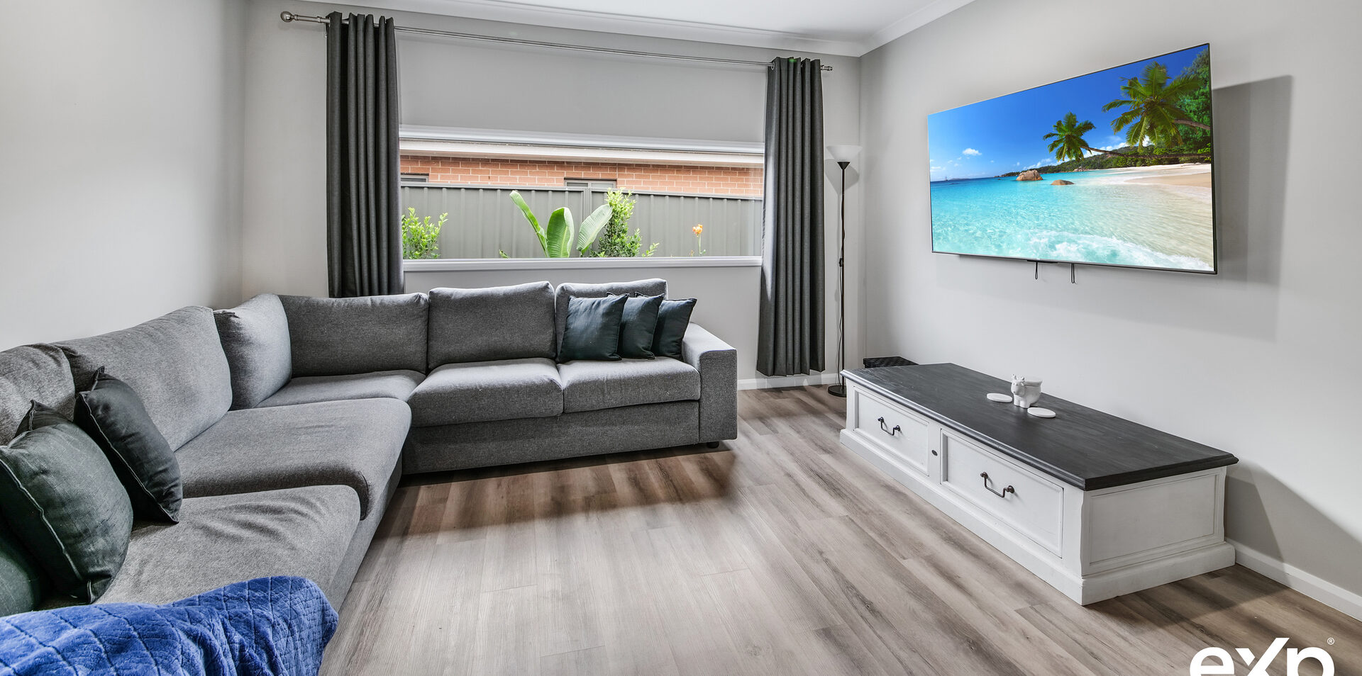 Full width project banner image