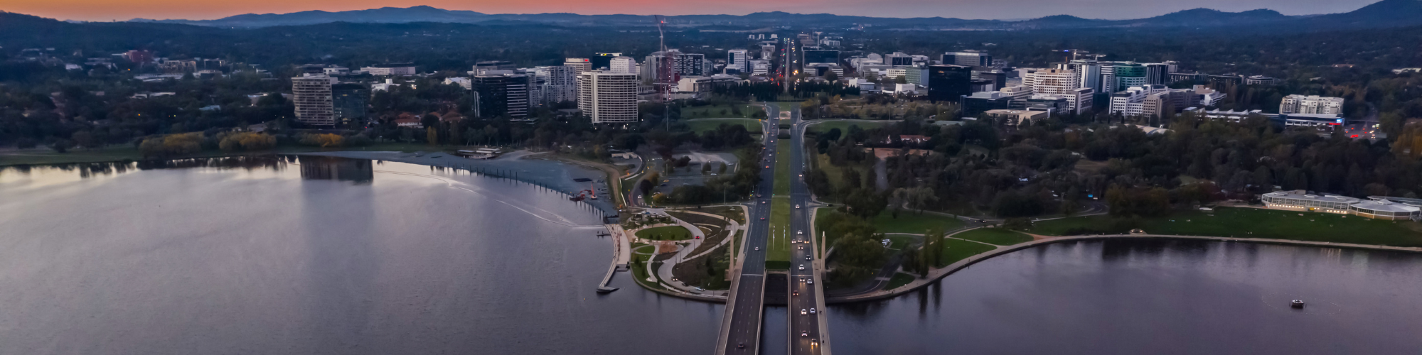 Full width project banner image