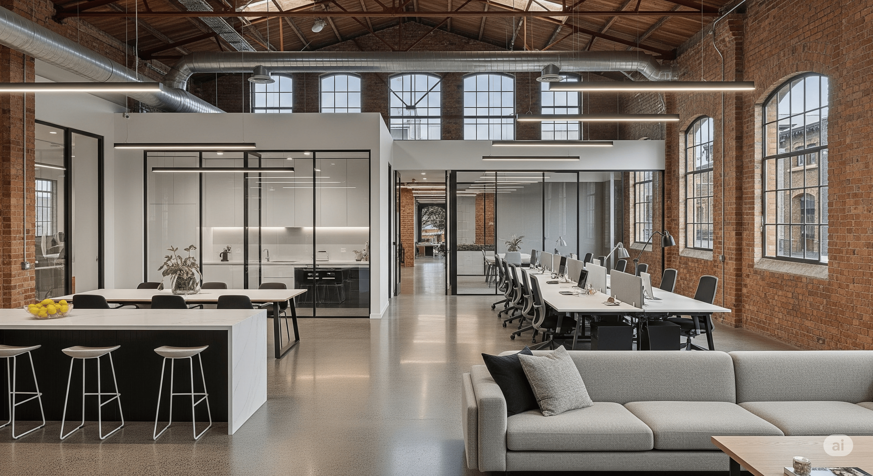 Full width project banner image