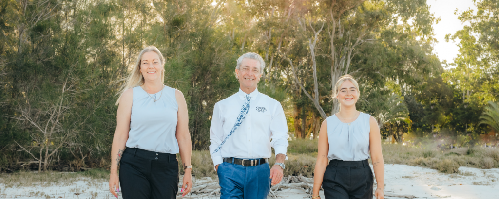 Full width banner image, Creek to Coast Real Estate