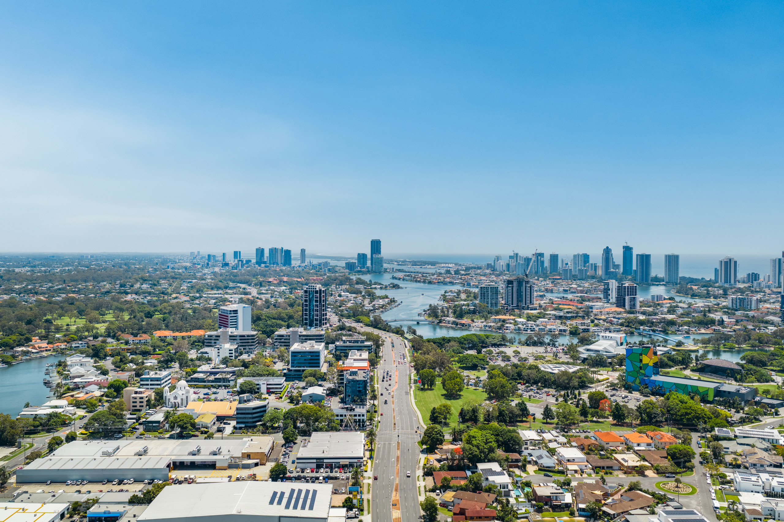 Full width project banner image