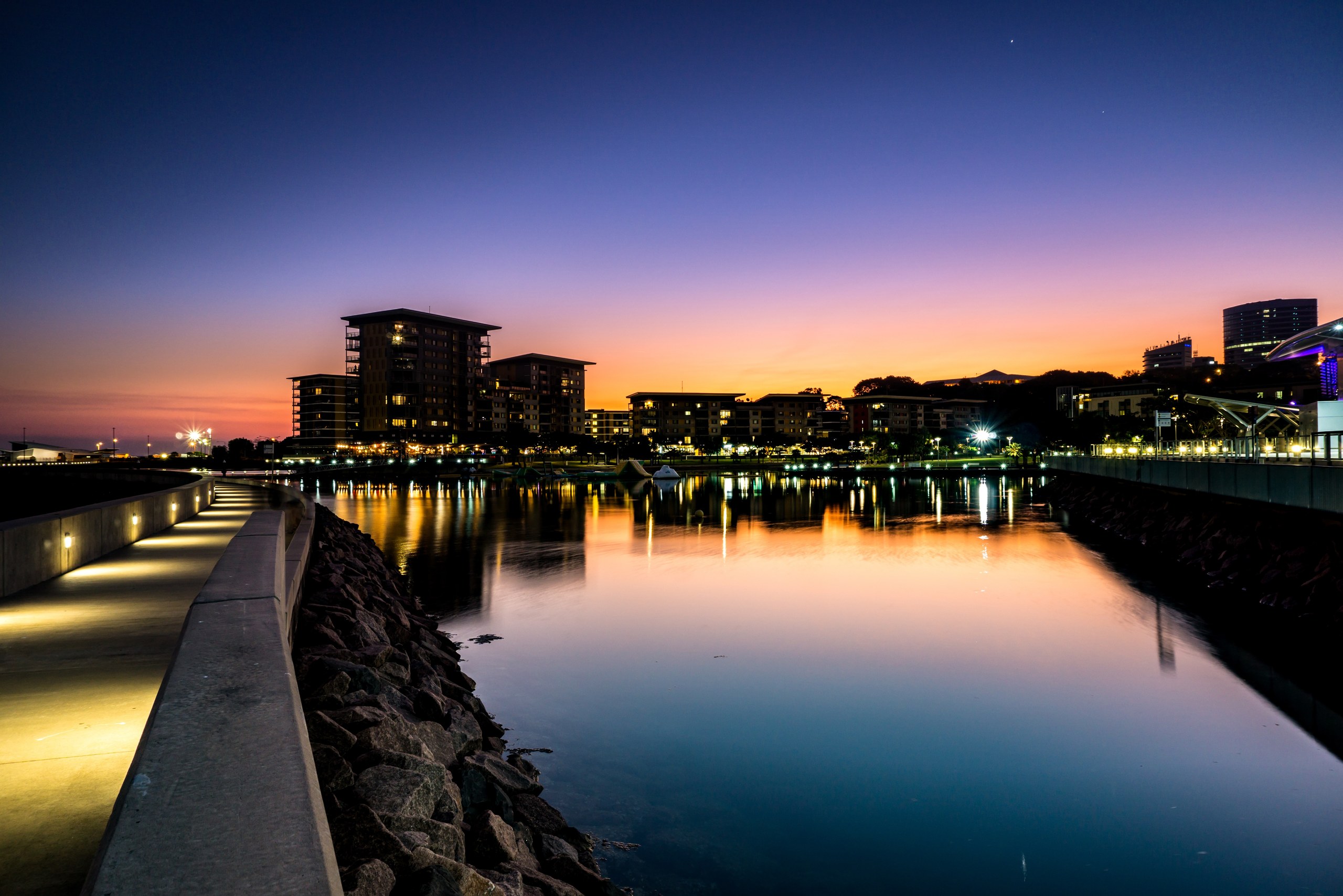 Full width project banner image