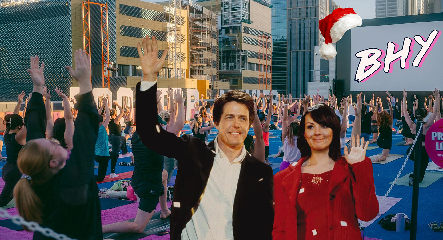 Love actually event card