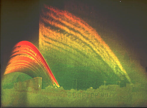 West Facing Solargraphy