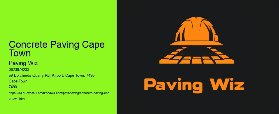 Concrete Paving Cape Town