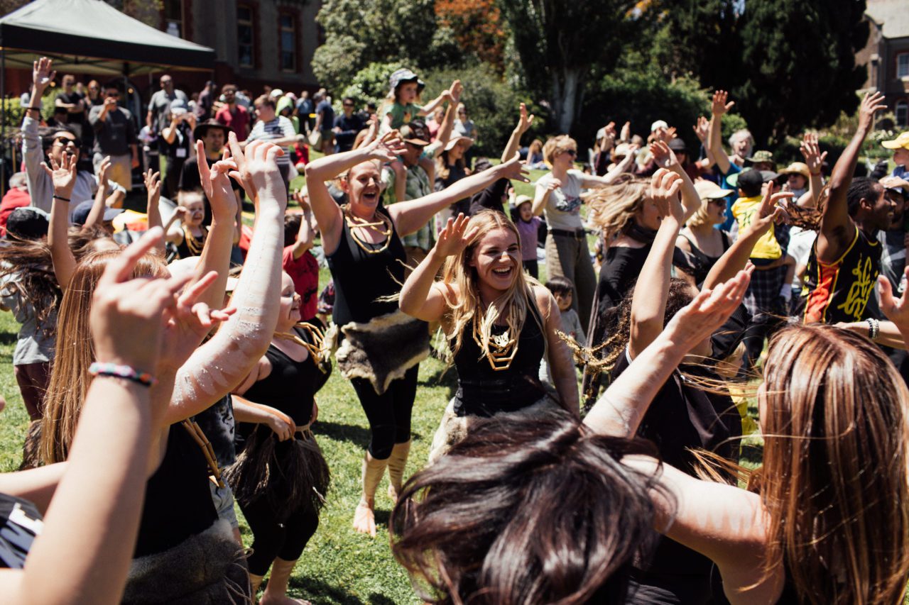 Djirri Djirri dancers, Open Spaces 2018