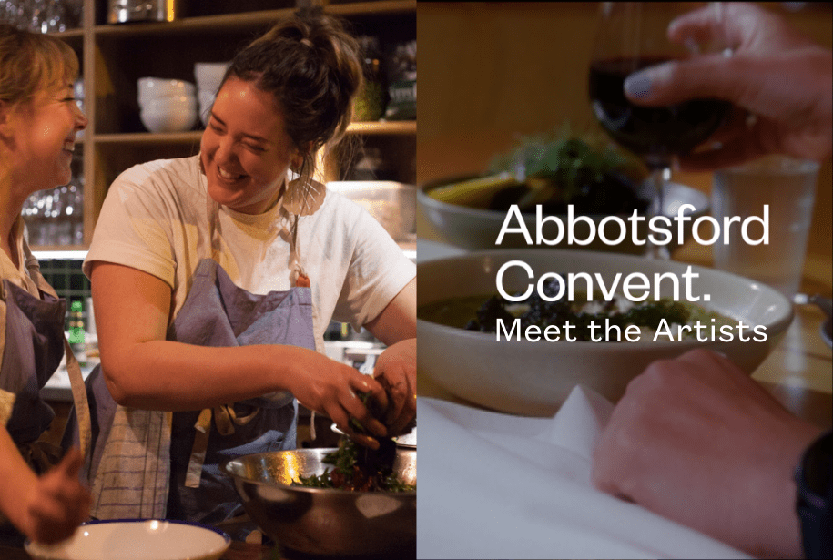 <i>Rencontre avec les artistes</i>, Cam's Kiosk 2021. Vidéo par Einwick x Abbotsford Convent