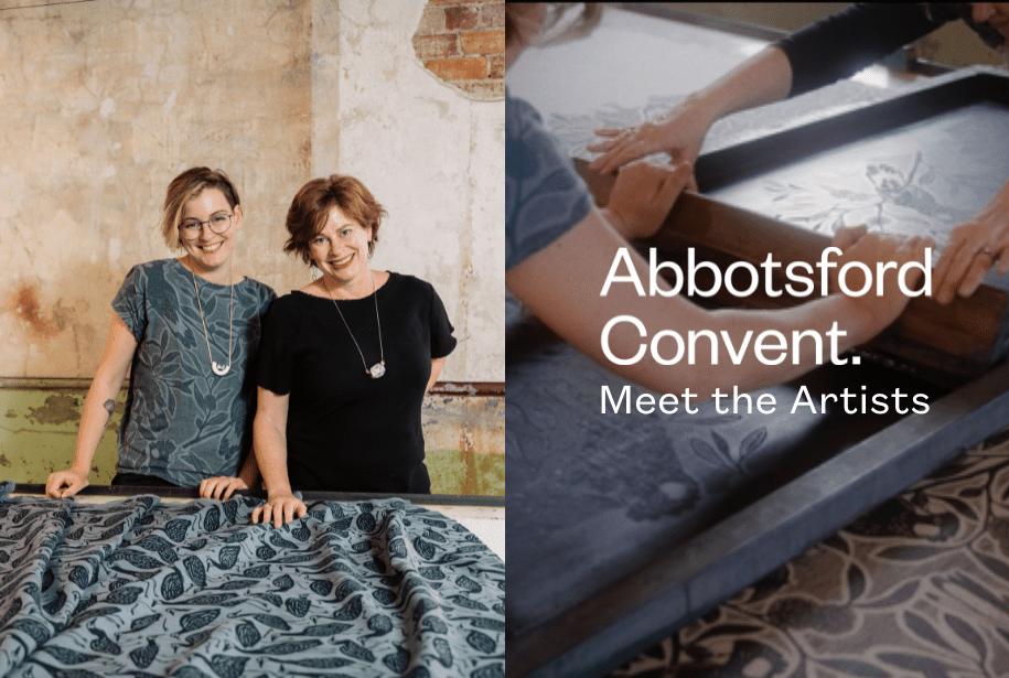 <i>Rencontre avec les artistes</i>, Ink & Spindle 2021. Vidéo par Einwick x Abbotsford Convent